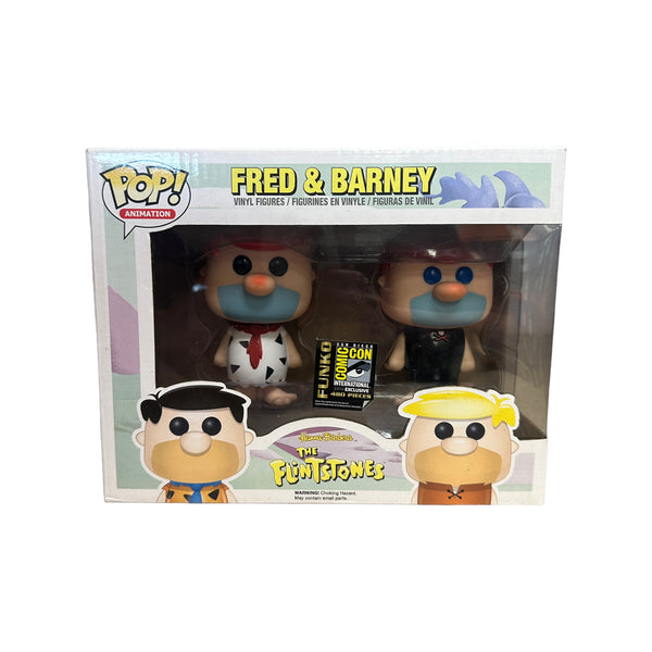 (Grails) the Flintstones, Stone Mason Fred 2024 and Barney Funko Pop