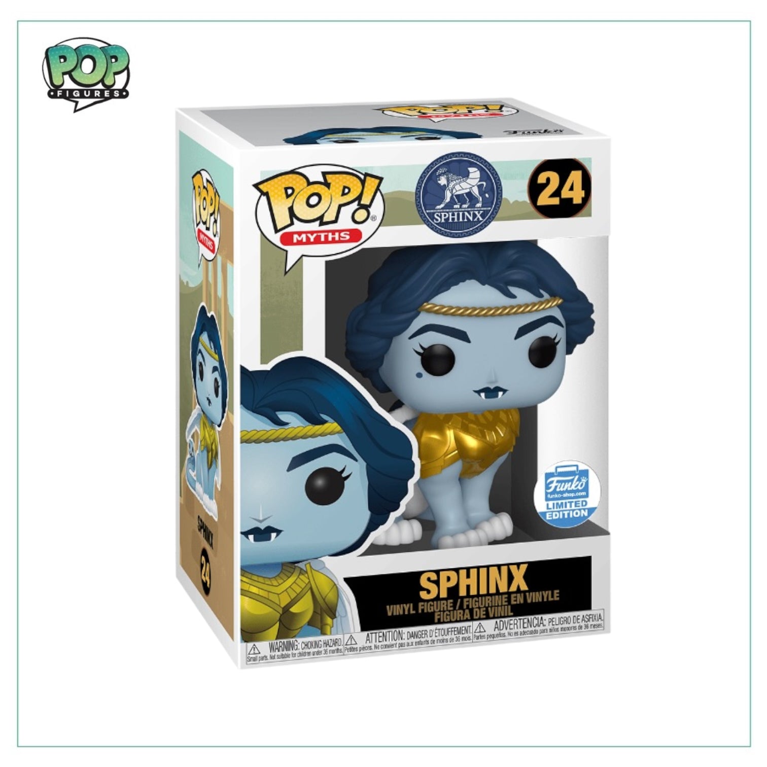 Sphinx # 24 Funko Pop! - Myths - Funko Shop Exclusive - 2020 Pop- Condition 9/10