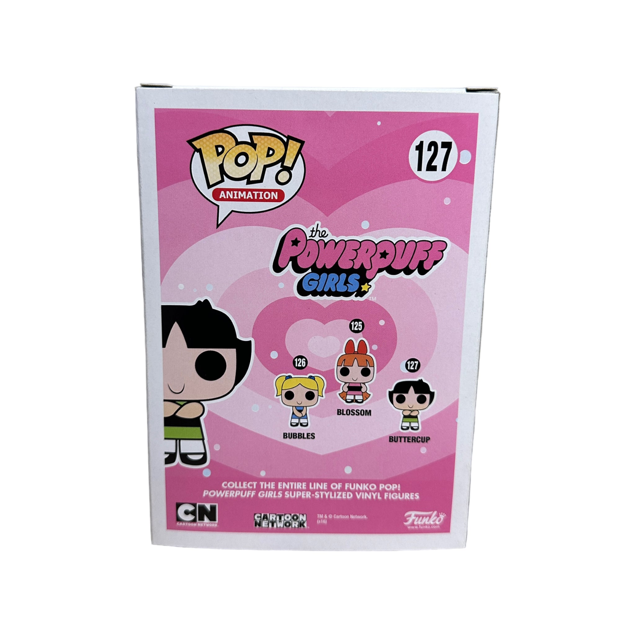 Buttercup #127 Funko Pop! - The Powerpuff Girls - SDCC 2016 Shared First To Market Exclusive - Condition 8.5/10