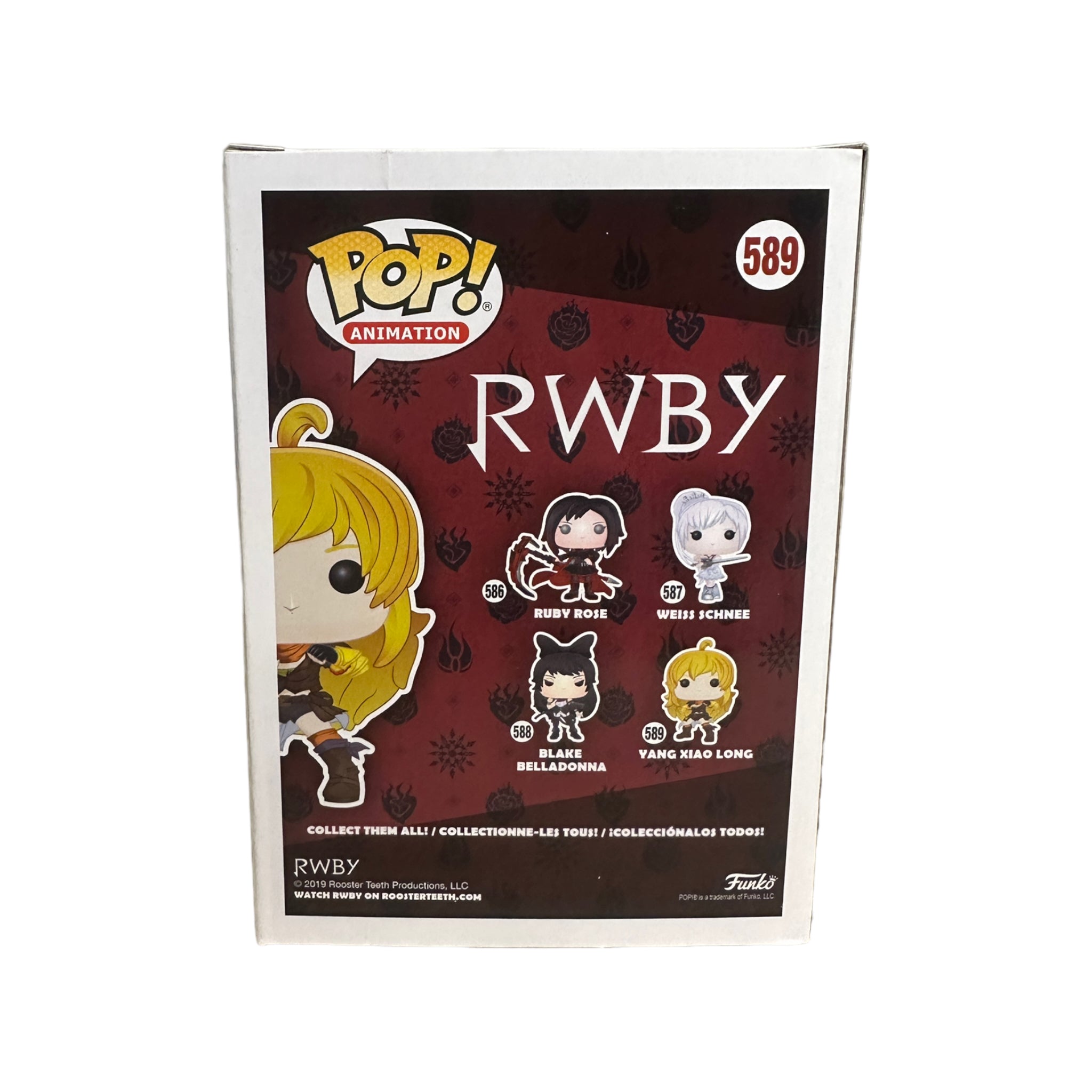 Yang Xiao Long #589 Funko Pop! - RWBY - 2019 Pop! - Condition 8.5/10