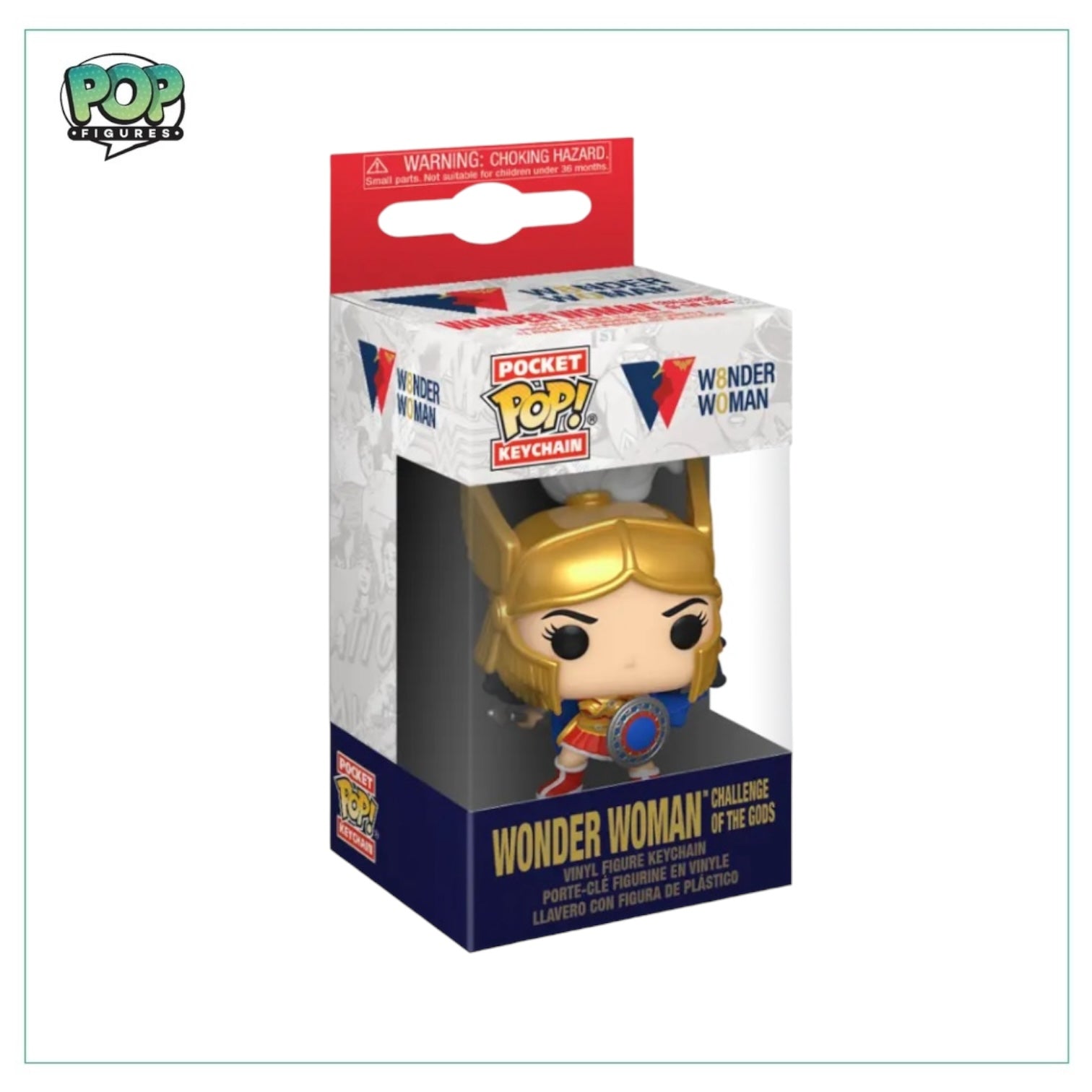 Wonder Woman Challenge of the Gods  Pocket Pop! Keychain - DC