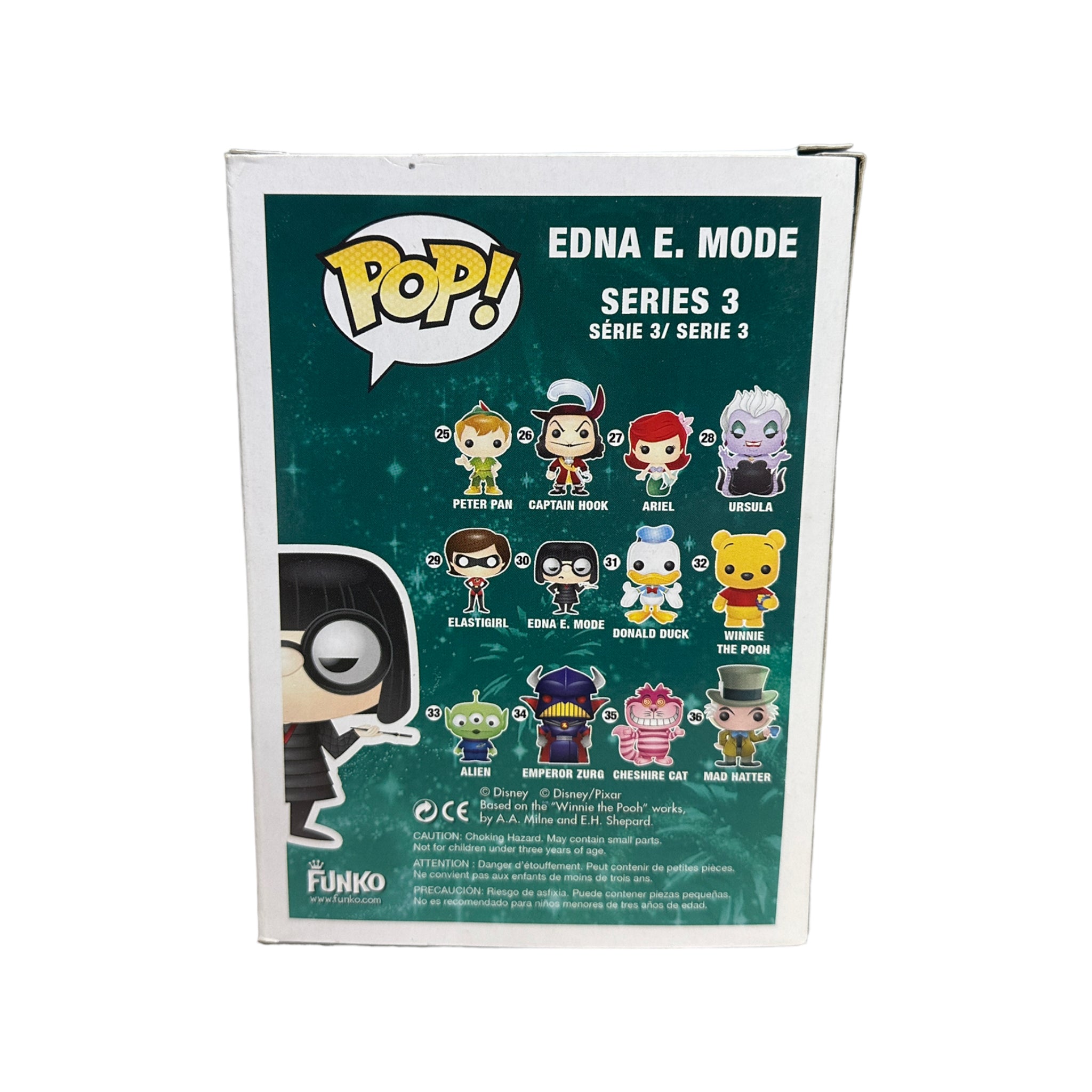 Edna E. Mode #30 Funko Pop! - Disney Series 3 - 2012 Pop! - Condition 8/10