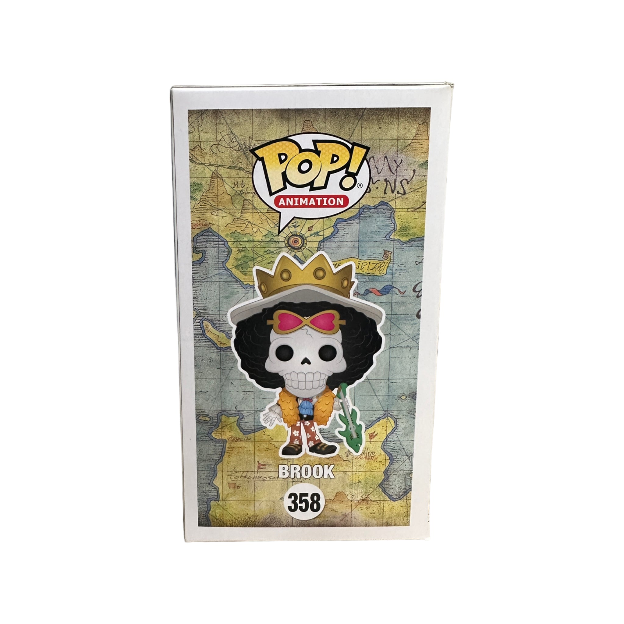 One piece factory brook signed Funko shop exclusive pop