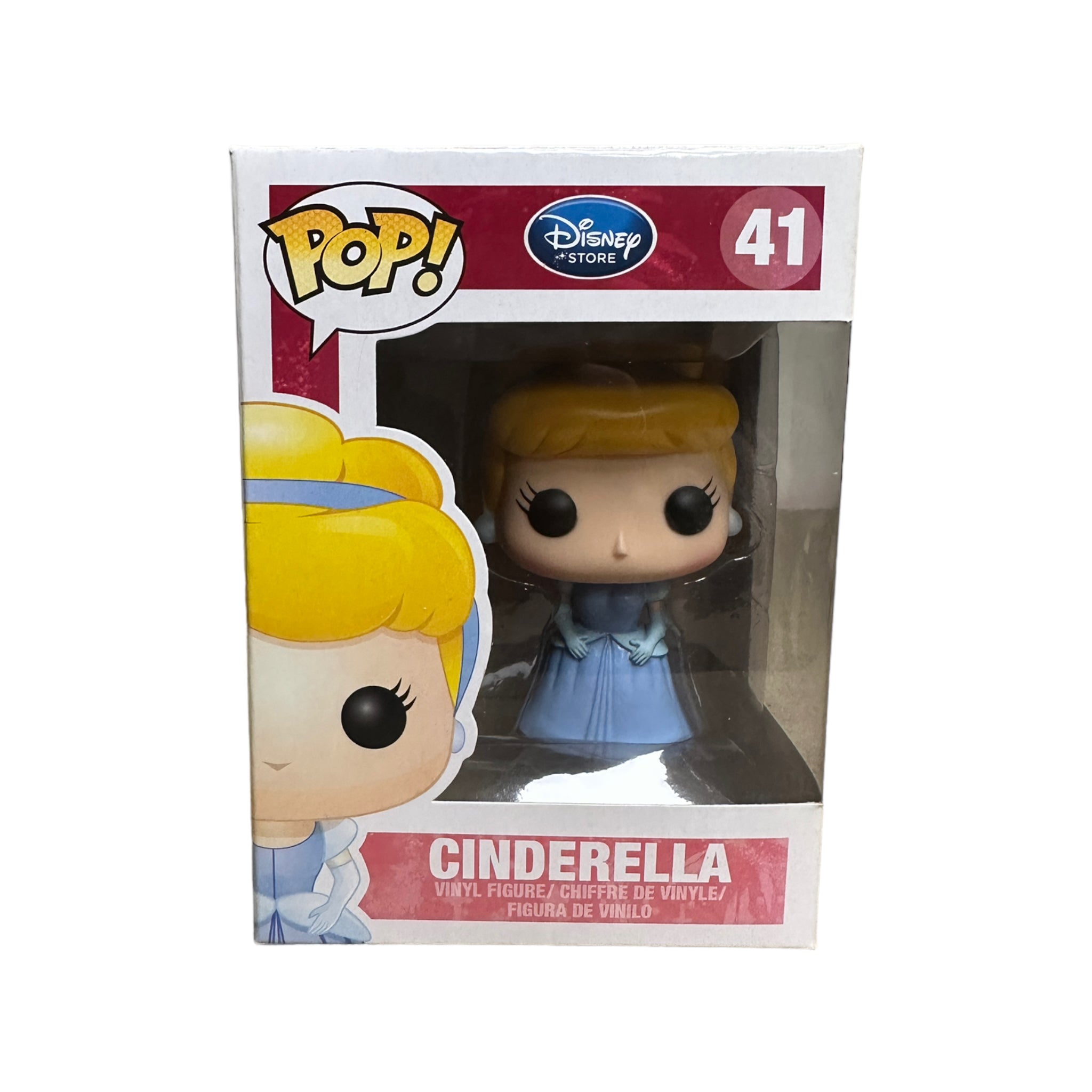 Cinderella #41 (Disney Store Logo) Funko Pop! - Disney Series 4 - 2014 Pop! - Condition 8.5/10