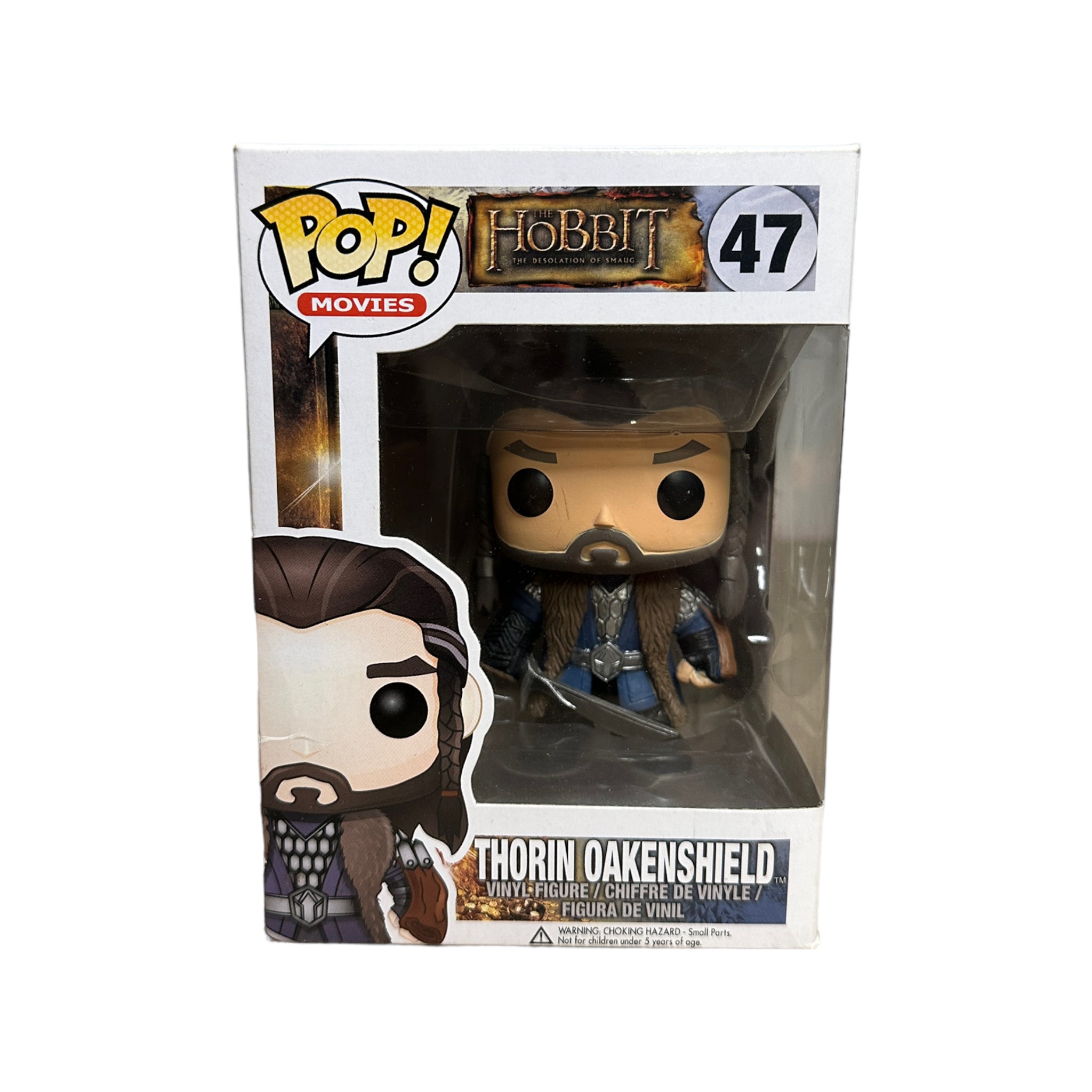 Thorin Oakenshield #47 Funko Pop! - The Hobbit: The Desolation of Smaug - 2013 Pop! - Condition 6/10