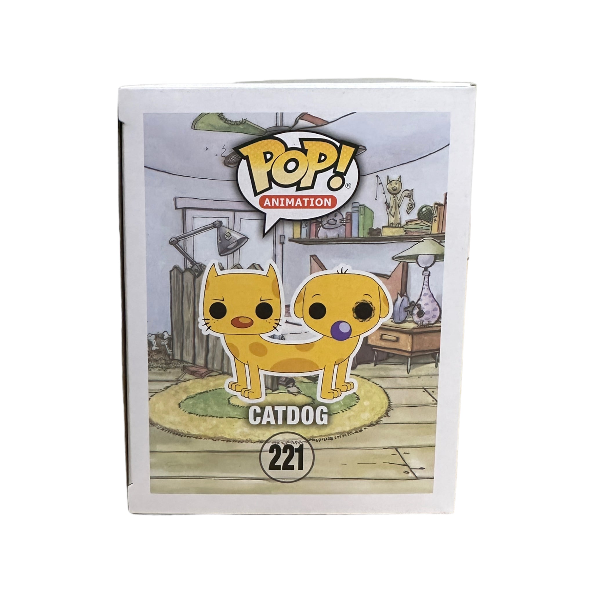 Catdog #221 (Flocked) Funko Pop! - Catdog - SDCC 2017 Shared Exclusive - Condition 8.5/10