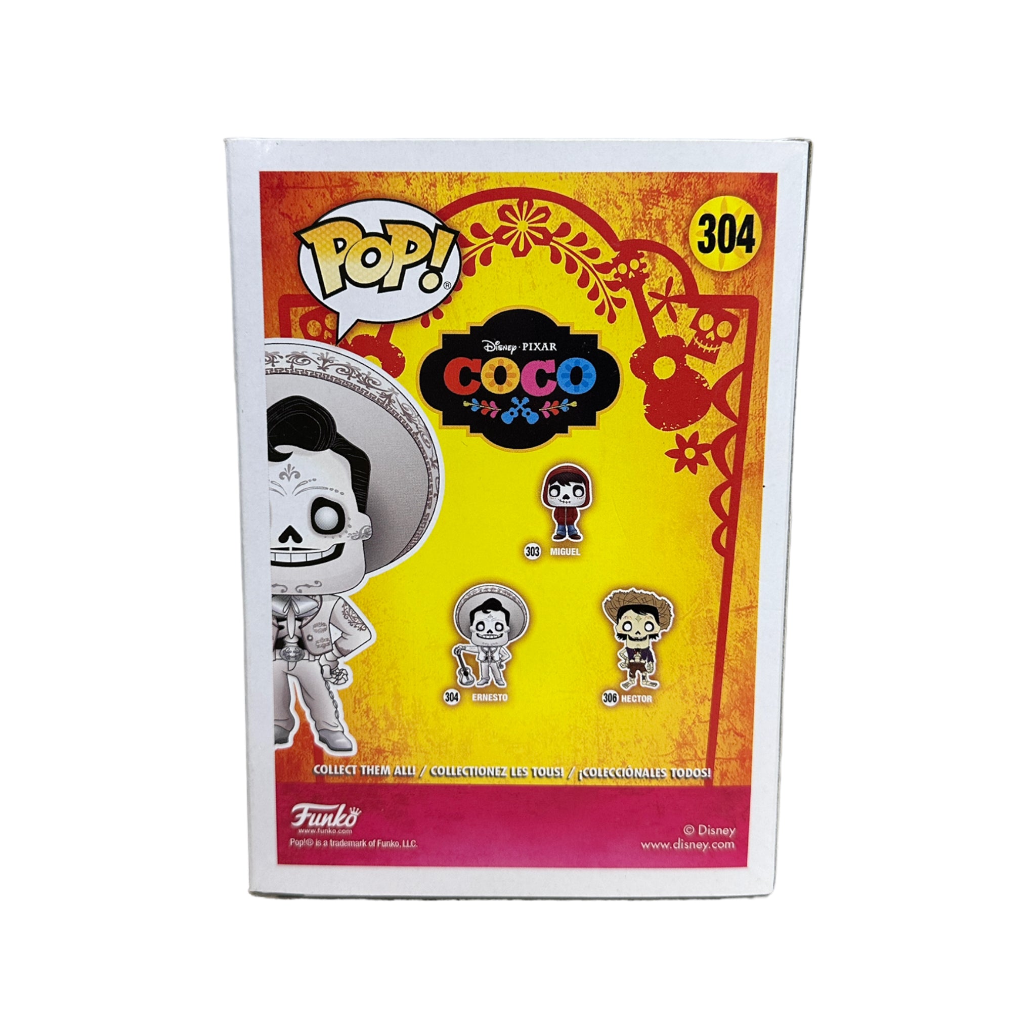 Ernesto #304 Funko Pop! - Coco - Exclusive - Condition 8/10