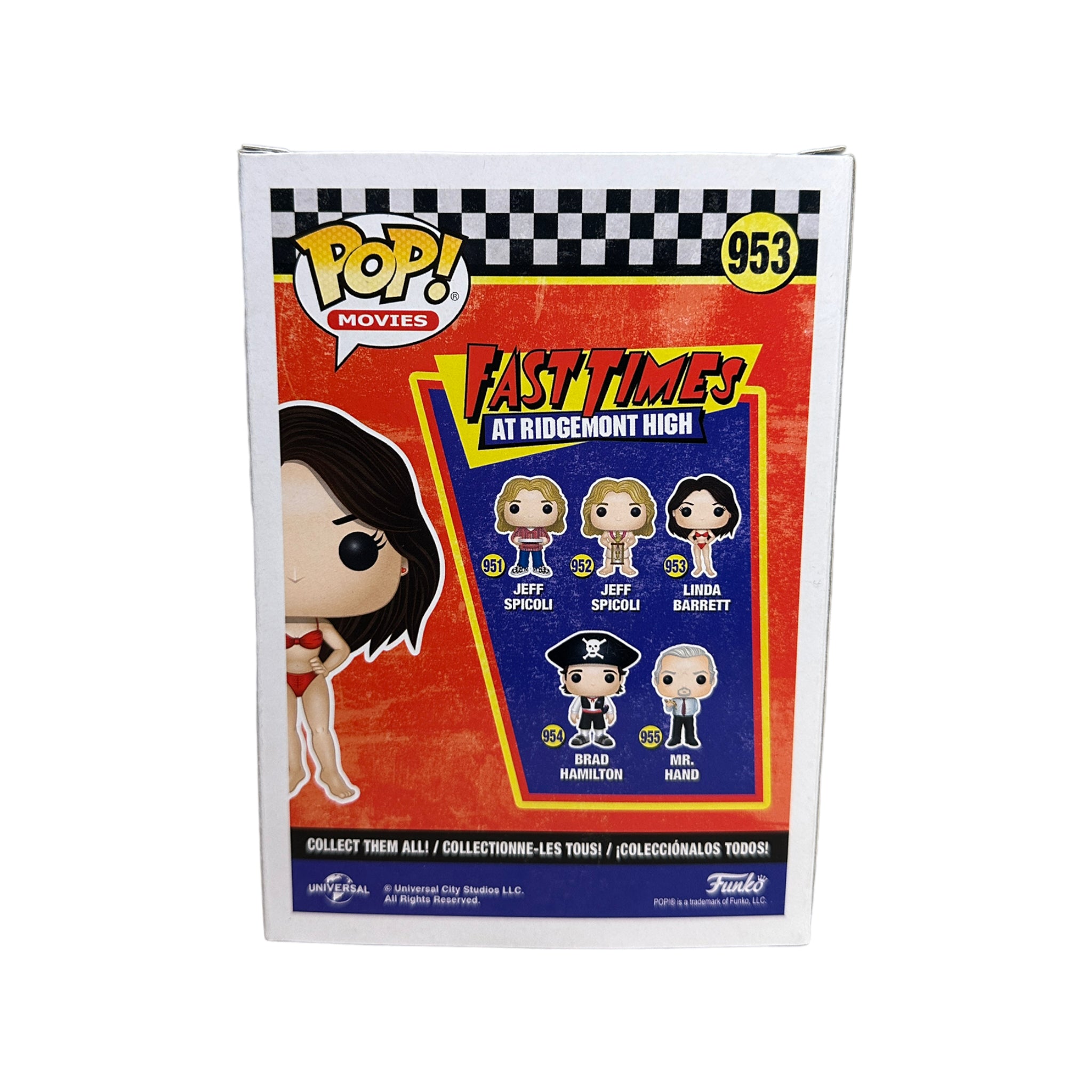 Linda Barrett #953 Funko Pop! - Fast Time's at Ridgemont High - 2020 Pop! - Condition 8/10