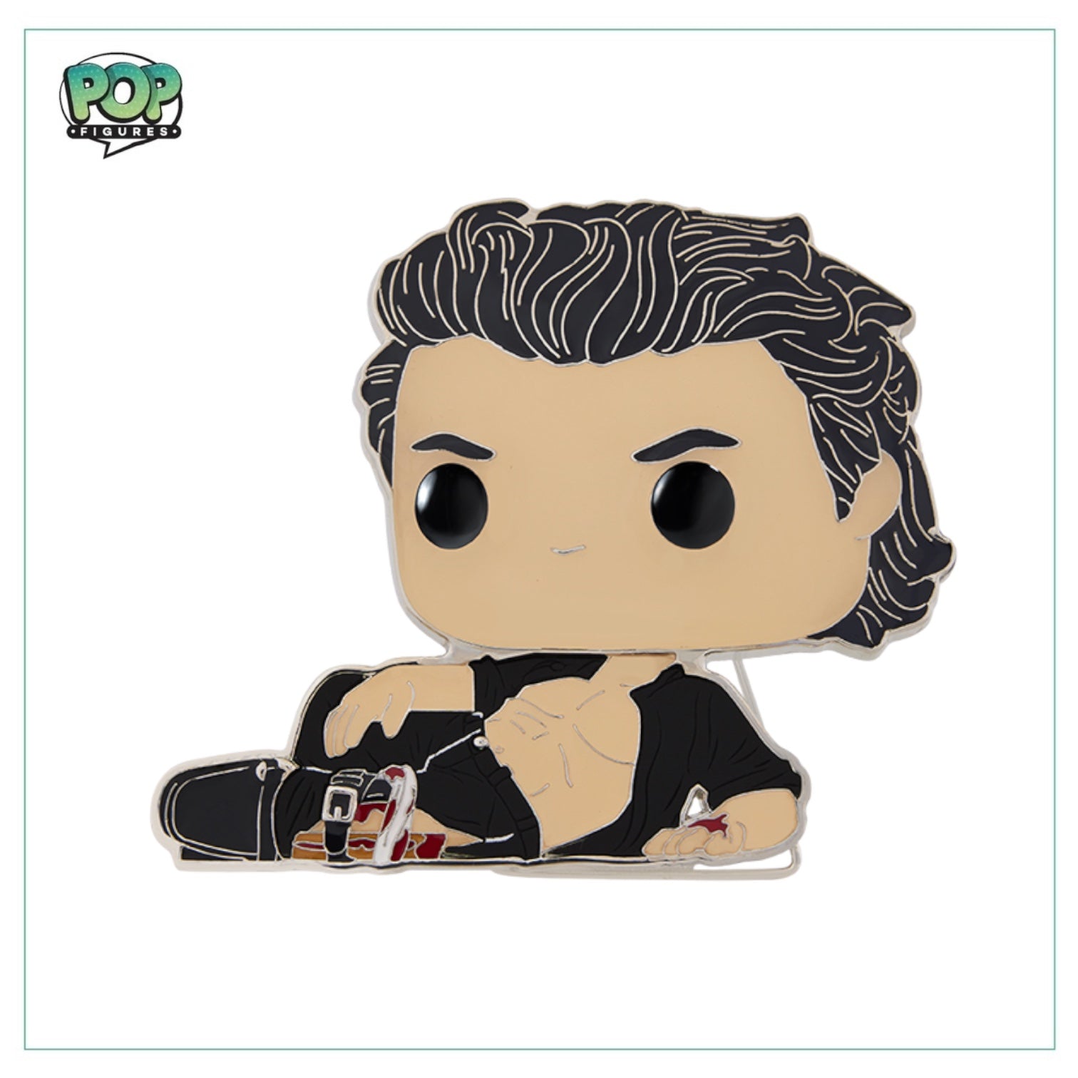 Dr Ian Malcolm #19 Funko Enamel Pop Pin - Jurassic Park 30th Anniversary