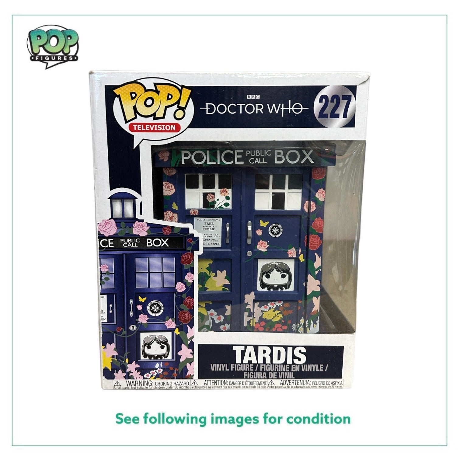 Tardis #227 (Clara Memorial) 6" Funko Pop! - Doctor Who - 2018 Pop! - Condition 6.5/10