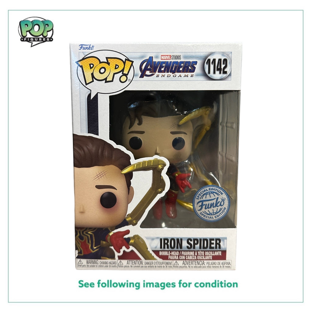 Iron Spider #1142 Funko Pop! - Avengers Endgame - Special Edition - Co