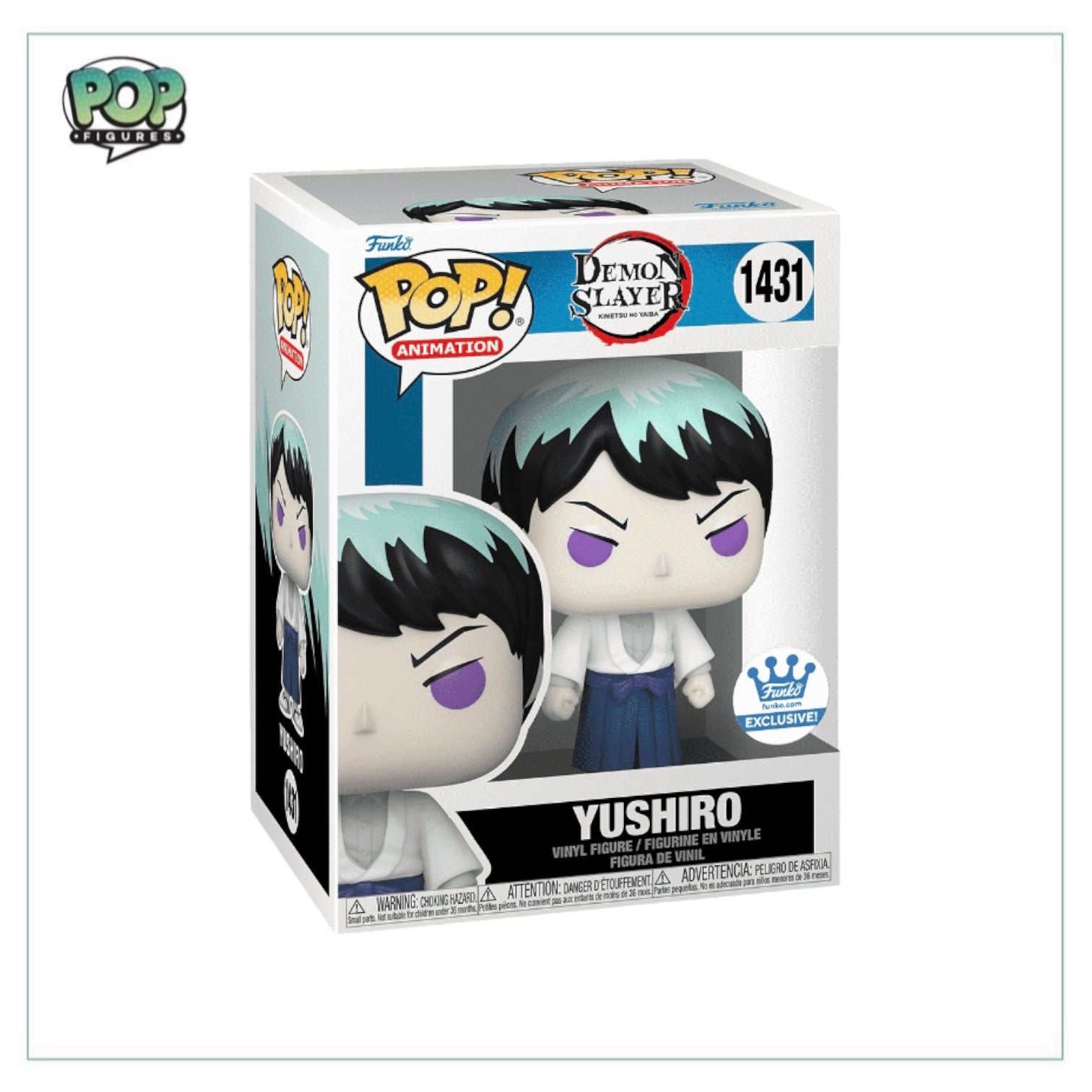 Yushiro #1431 Funko Pop! - Demon Slayer - Funko Shop Exclusive