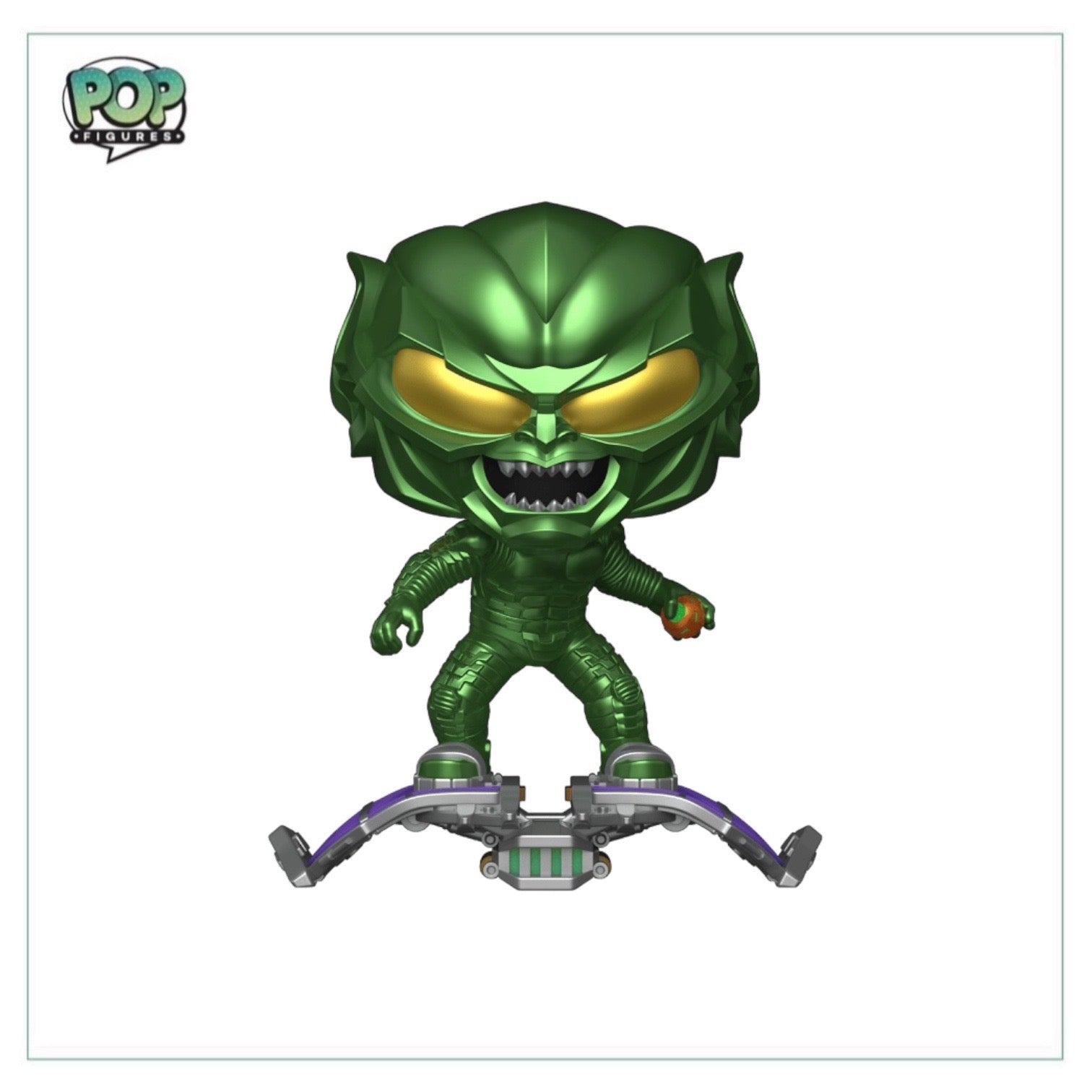 Green Goblin #1168 (Metallic) Funko Pop! - Spider-Man No Way Home -  BoxLunch Exclusive