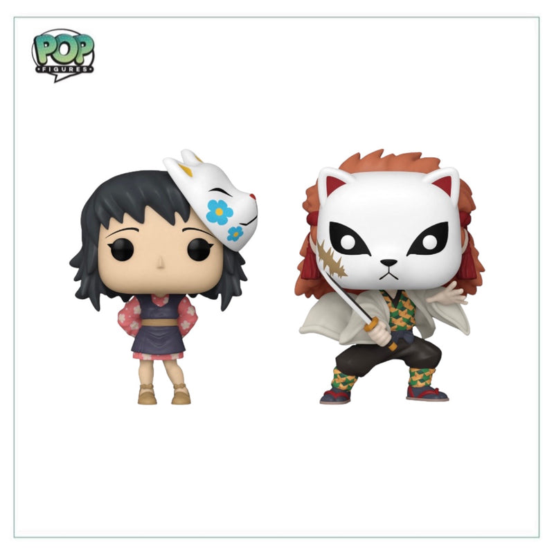 View the Demon Slayer 2-pack Pop! Makomo & Pop! Sabito as though you're  seated in VIP! What is your favorite detail of this NYCC 2023…
