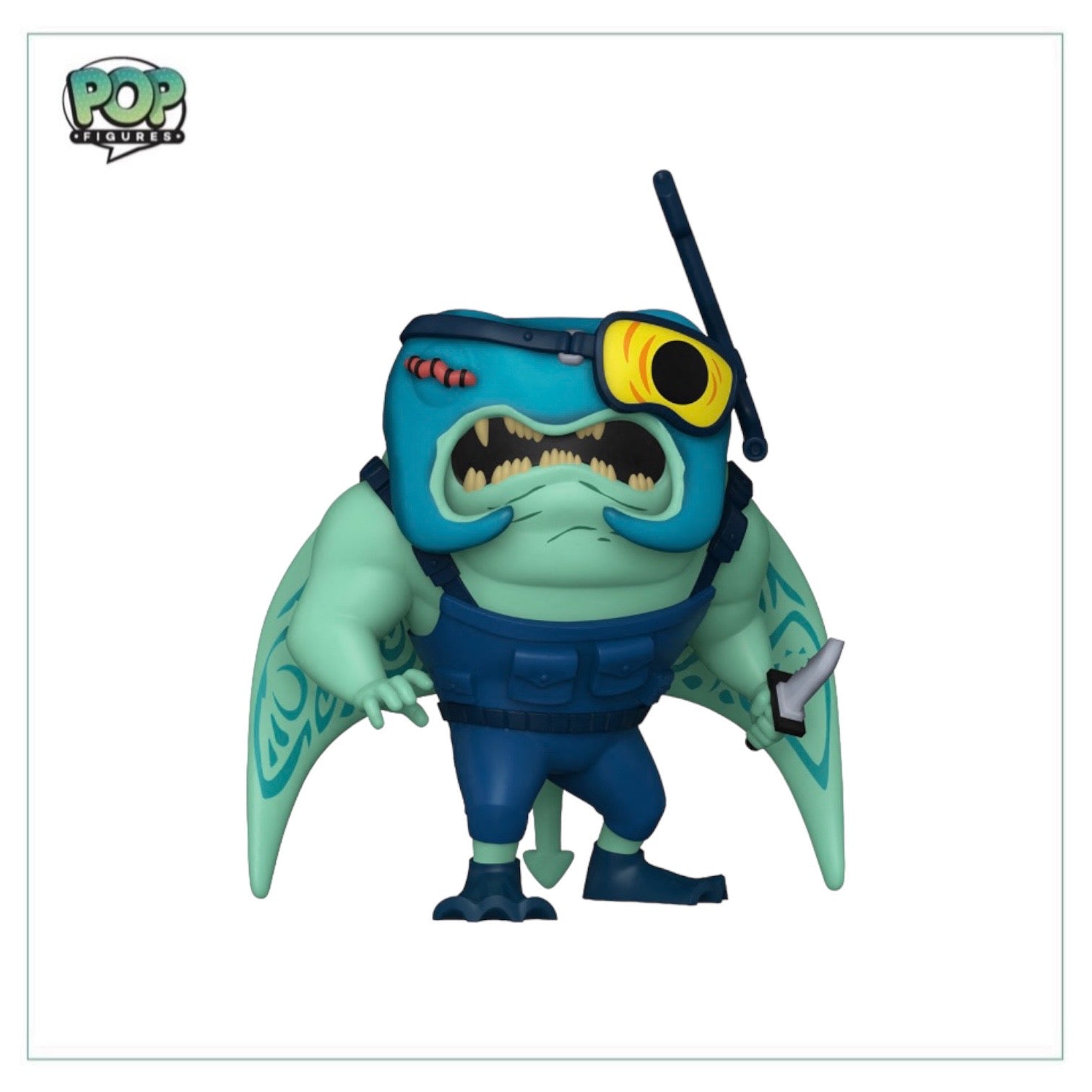 Ray Fillet #1390 Funko Pop! - Teenage Mutant Ninja Turtles Mutant Mayhem - NYCC 2023 Shared Exclusive