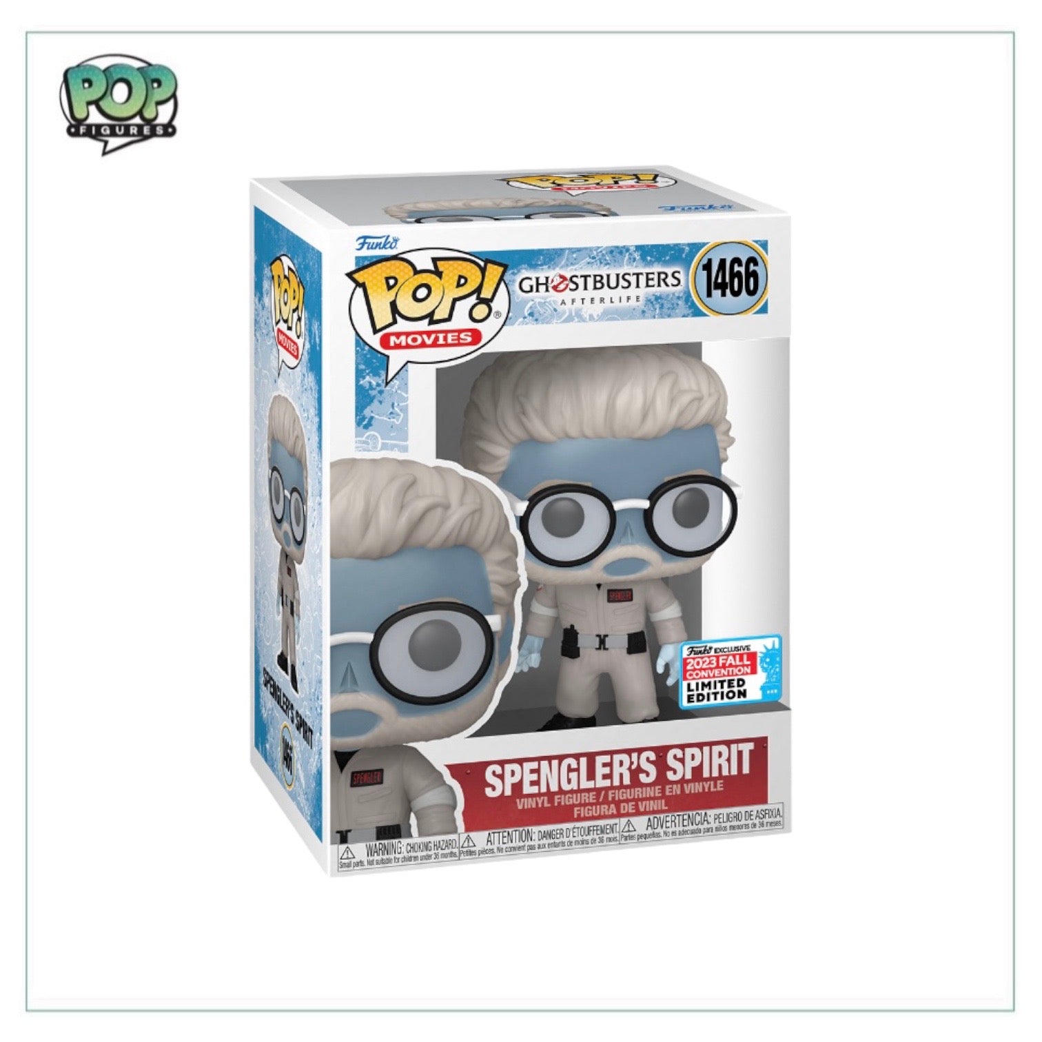 Spengler Spirit #1466 Funko Pop! - Ghostbusters Afterlife - NYCC 2023 Shared Exclusive