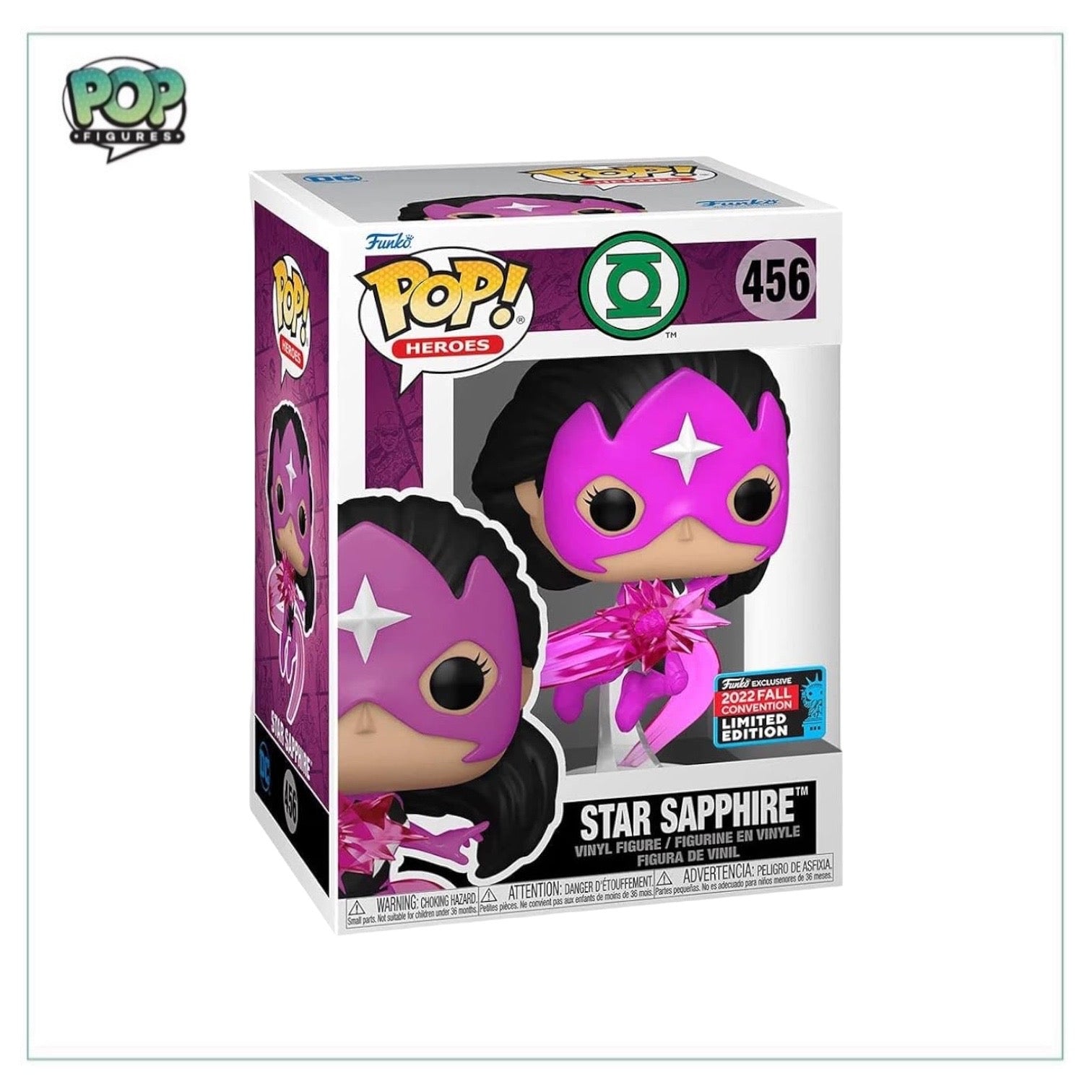 Star Sapphire #456 Funko Pop! - Green Lantern - NYCC 2022 Shared Exclusive