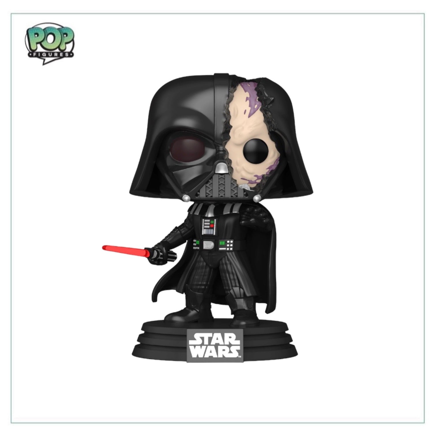 Darth Vader #637 (Battle Damaged) Funko Pop! - Star Wars - Walmart Exc