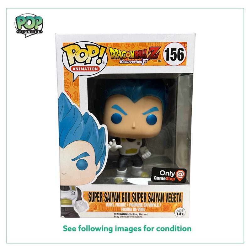 Dragonball Z - Super Saiyan God Super Saiyan Vegeta - POP! Animation action  figure 156