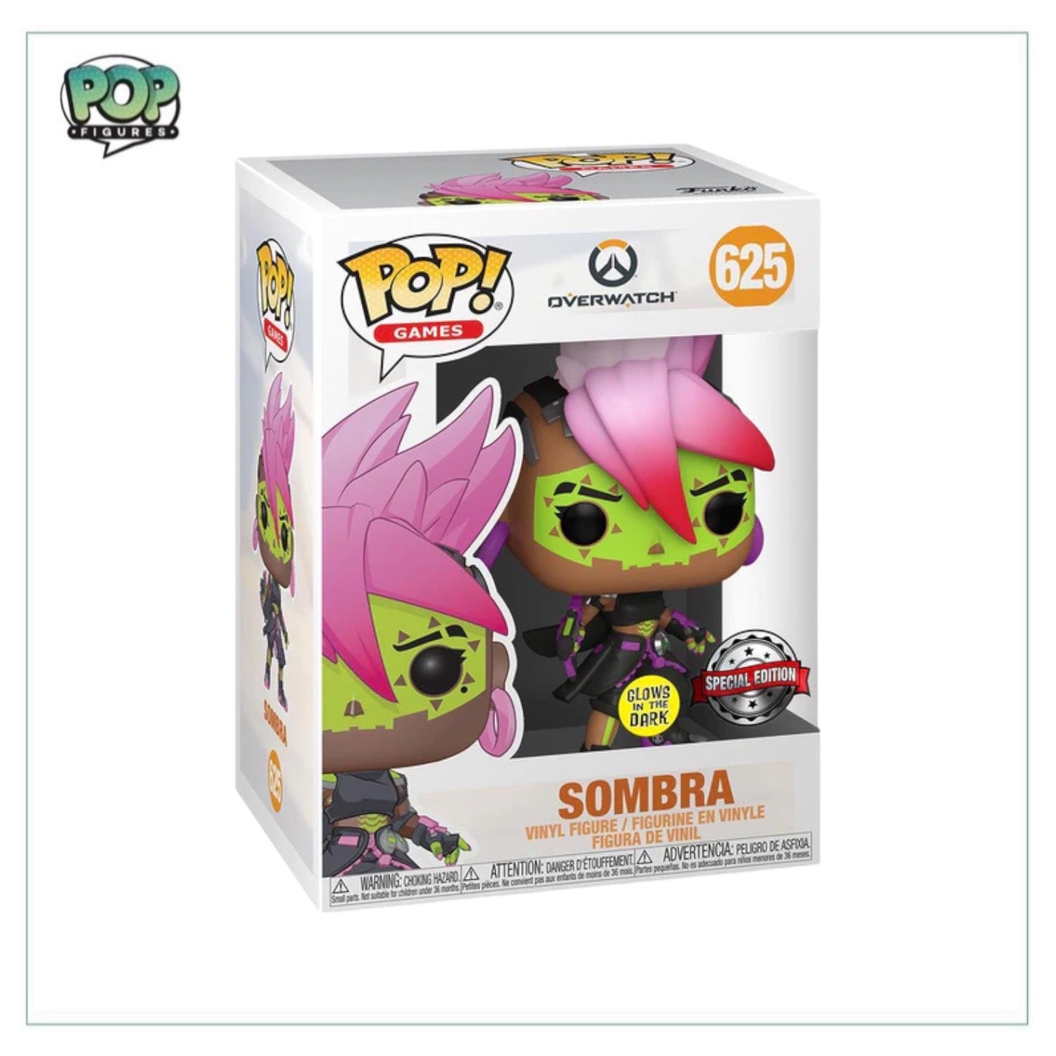 Sombra #625 (Glows in the Dark) Funko Pop! - Overwatch - Special Edition