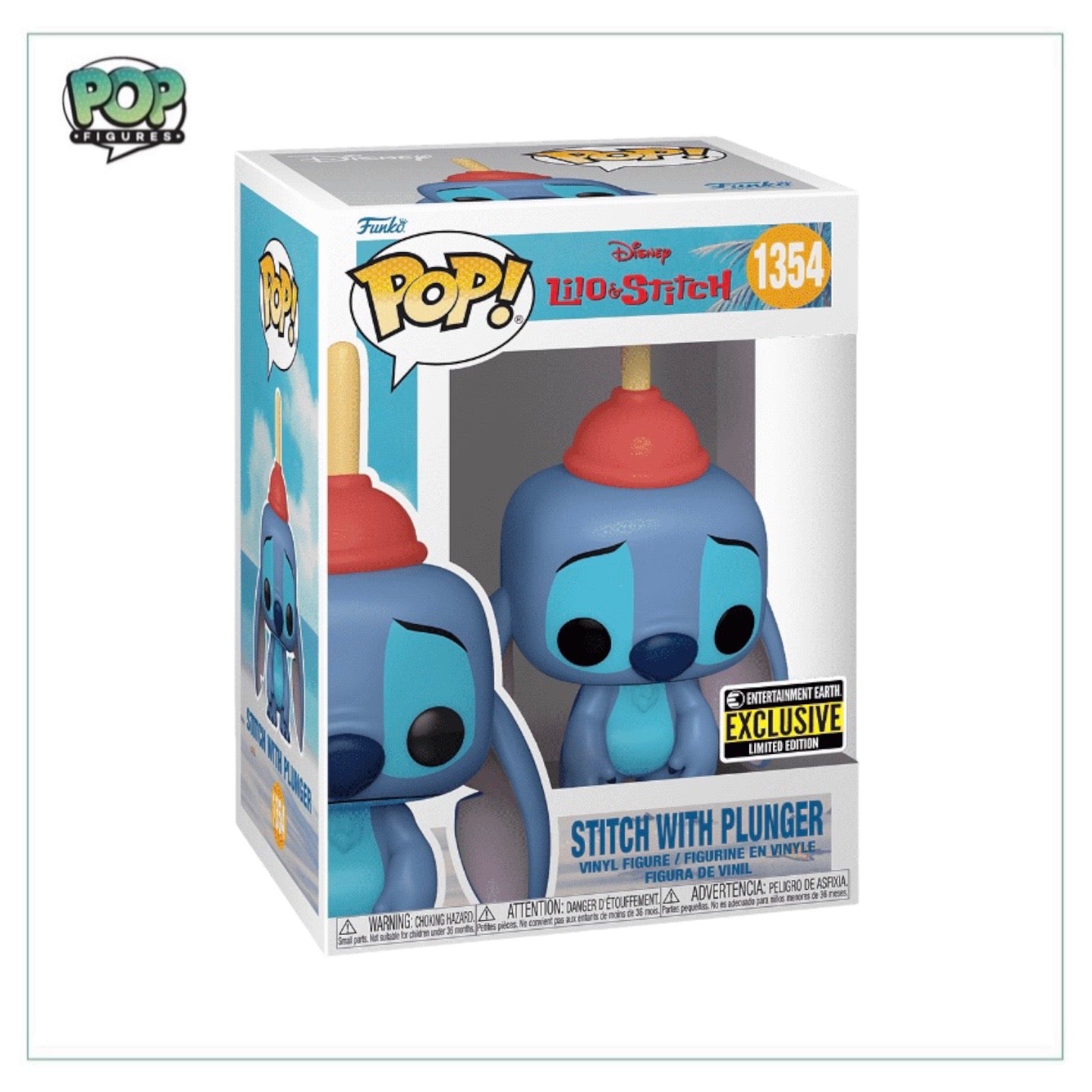 Funko Pop! Disney Lilo & Stitch - Stitch with Frog #986 (FYE Exclusive