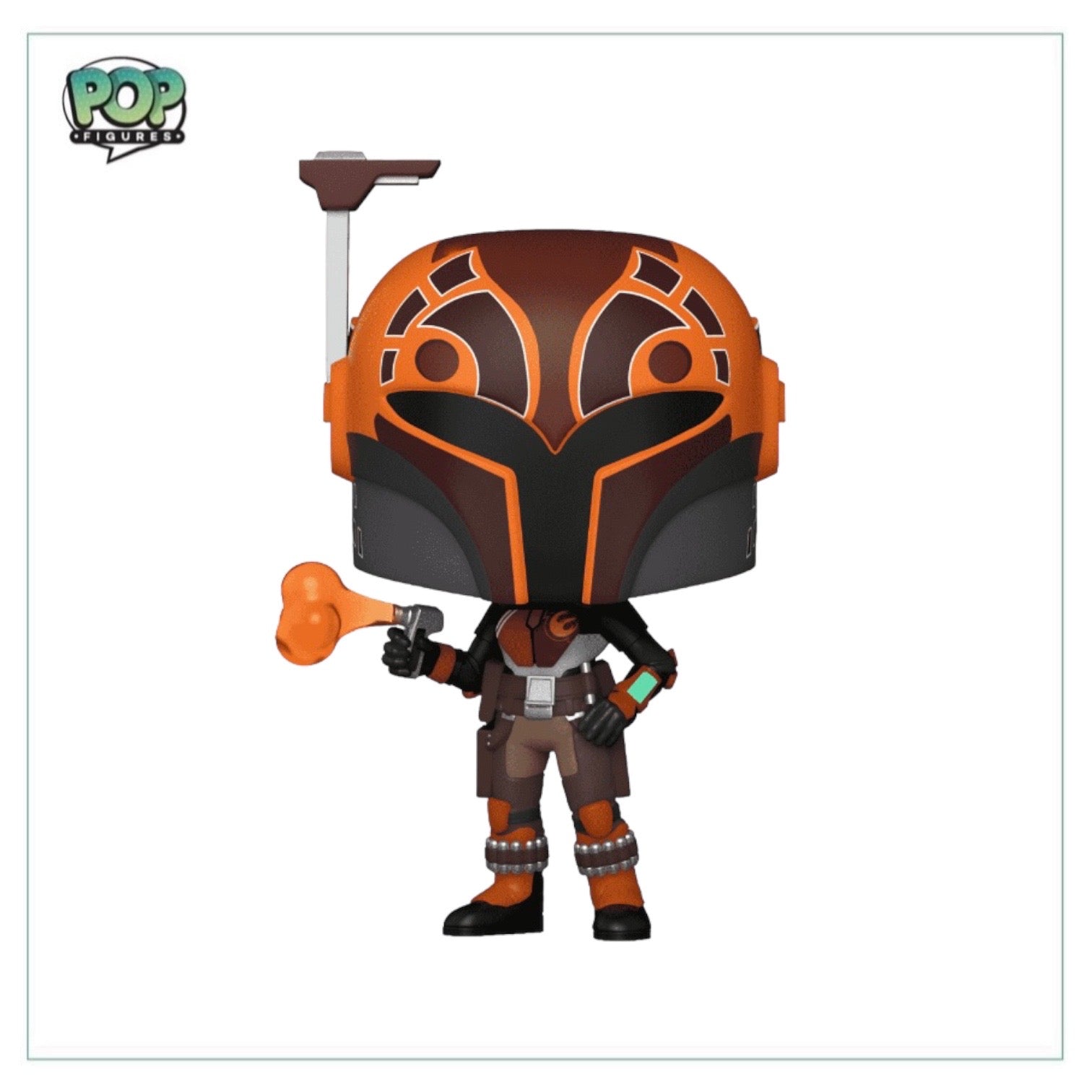 Sabine Wren #679 (Metallic) Funko Pop! - Star Wars: Rebels - Boxlunch Exclusive