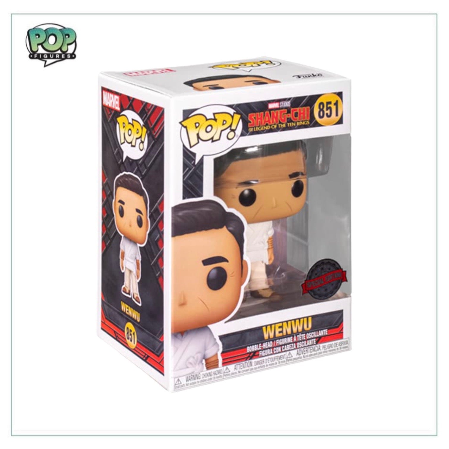 Wenwu #851 (Gi) Funko Pop! - Shang-Chi and The Legend of the Ten Rings - Special Edition