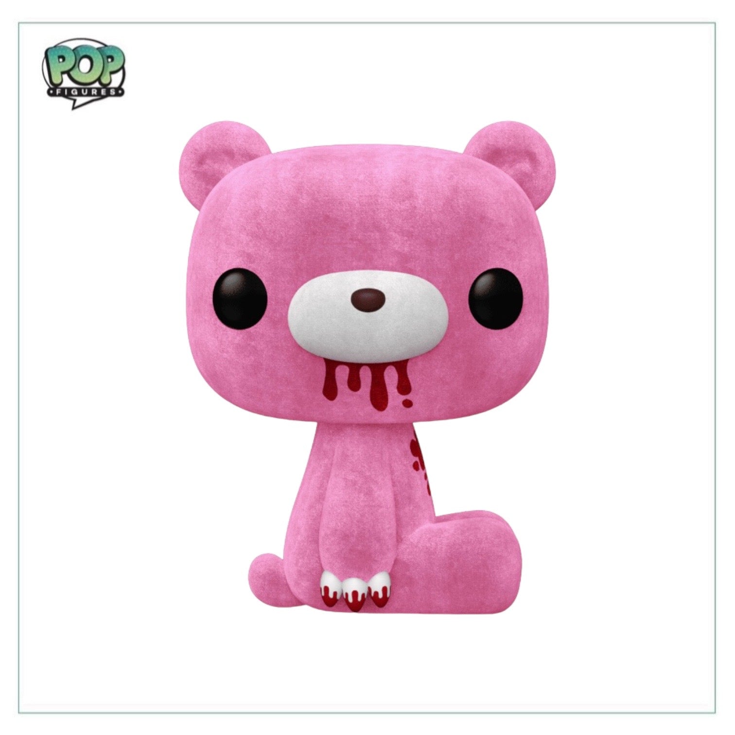 Gloomy Bear #1190 (Flocked) Funko Pop! - Gloomy The Naughty Grizzly - Hot Topic Exclusive