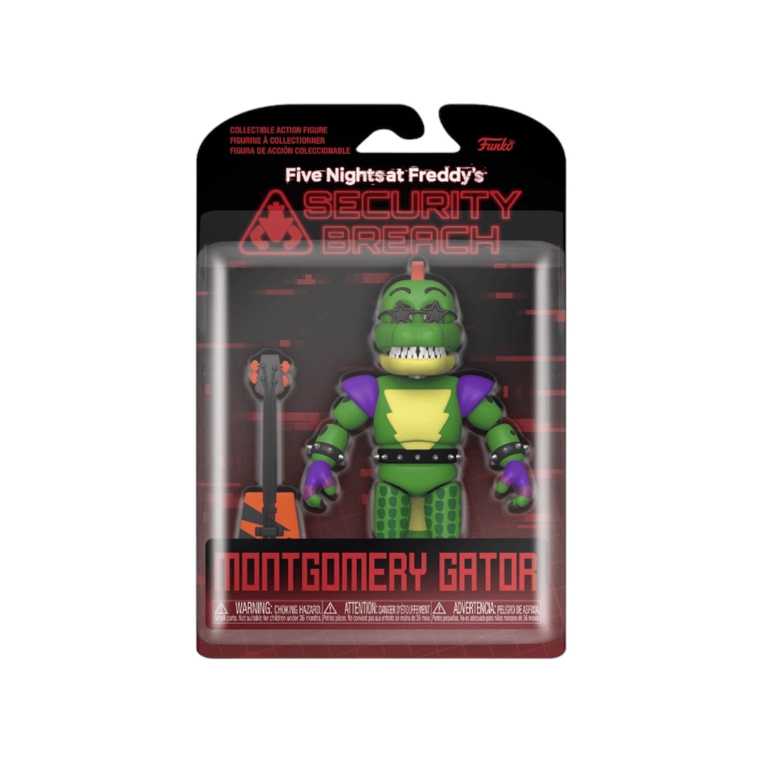 Montgomery Gator Funko Action Figure - Five Nights at Freddy's - Security Breach