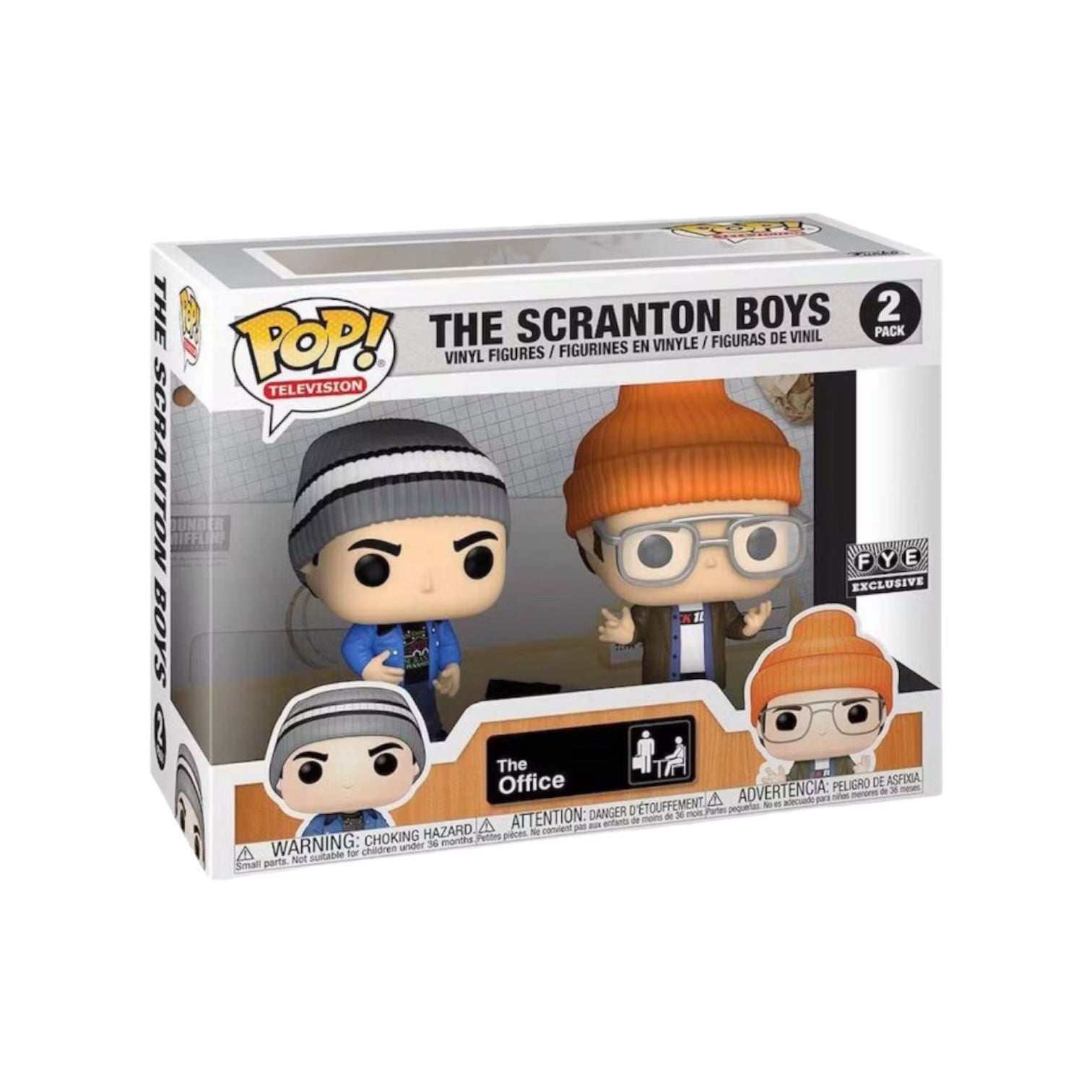 The Scranton Boys 2 pack Funko Pop! - The Office