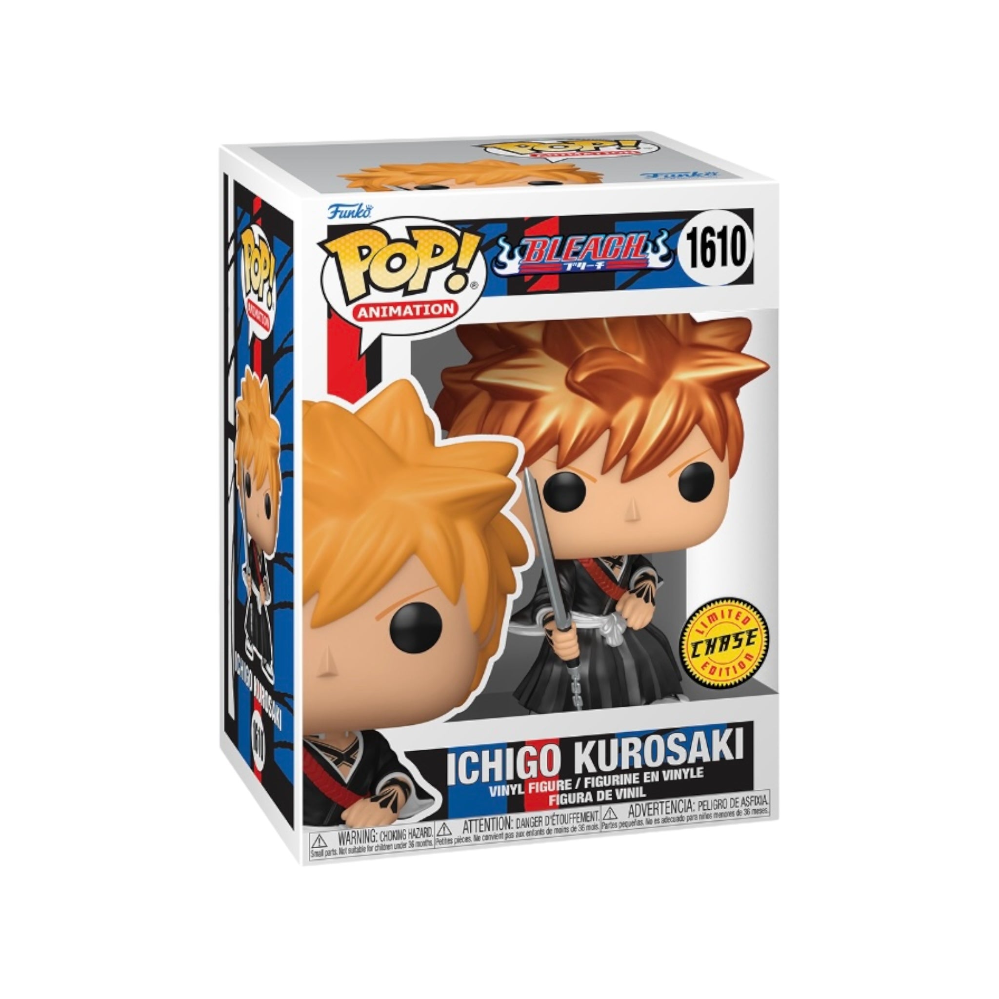 Ichigo Kurosaki #1610 (Metallic Chase) Funko Pop! - Bleach