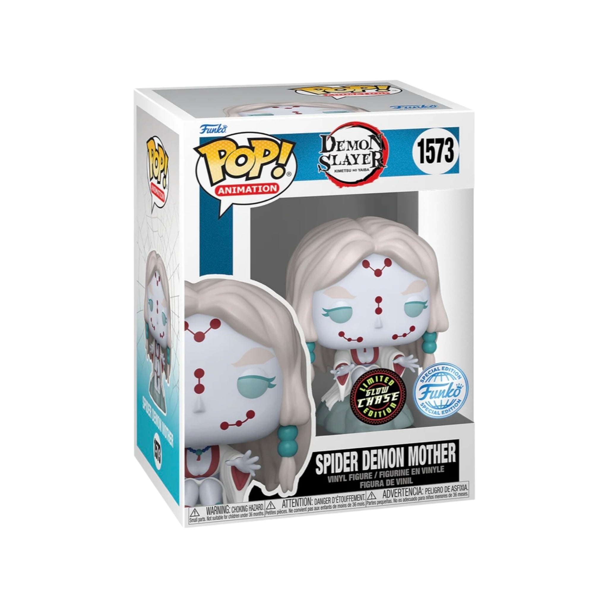 Spider Demon Mother #1573 (Glow Chase) Funko Pop! - Demon Slayer - Special Edition