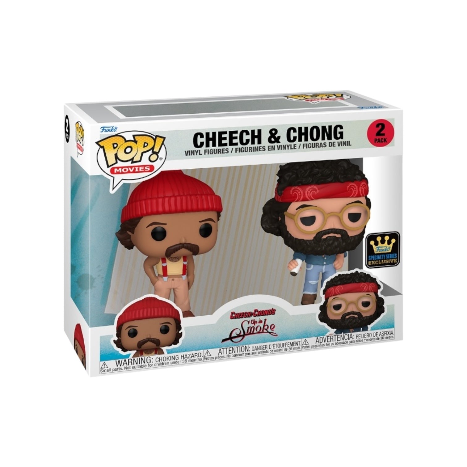 Cheech & Chong 2 Pack Funko Pop! - Up In Smoke