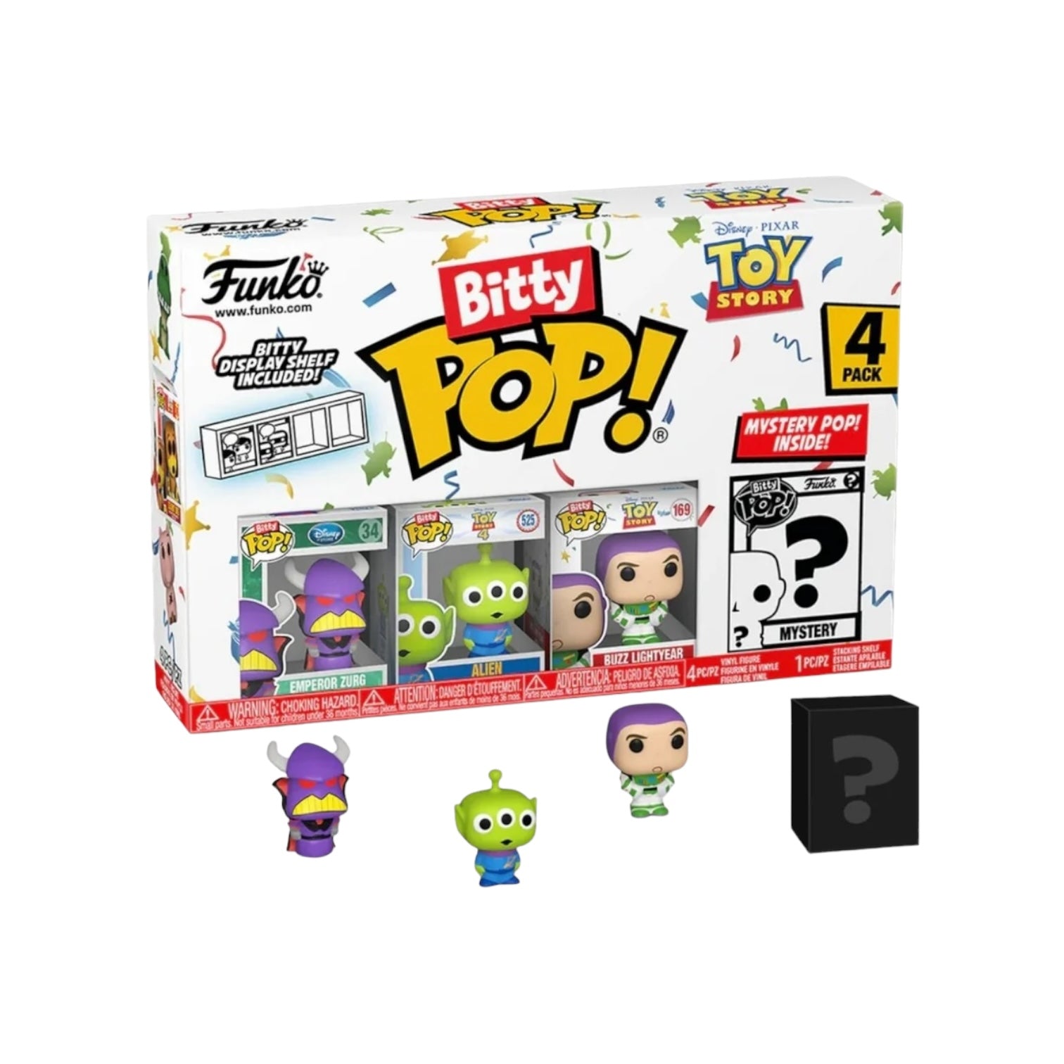 Emperor Zurg 4 pack Bitty POP! - Toy Story - Chance of Chase