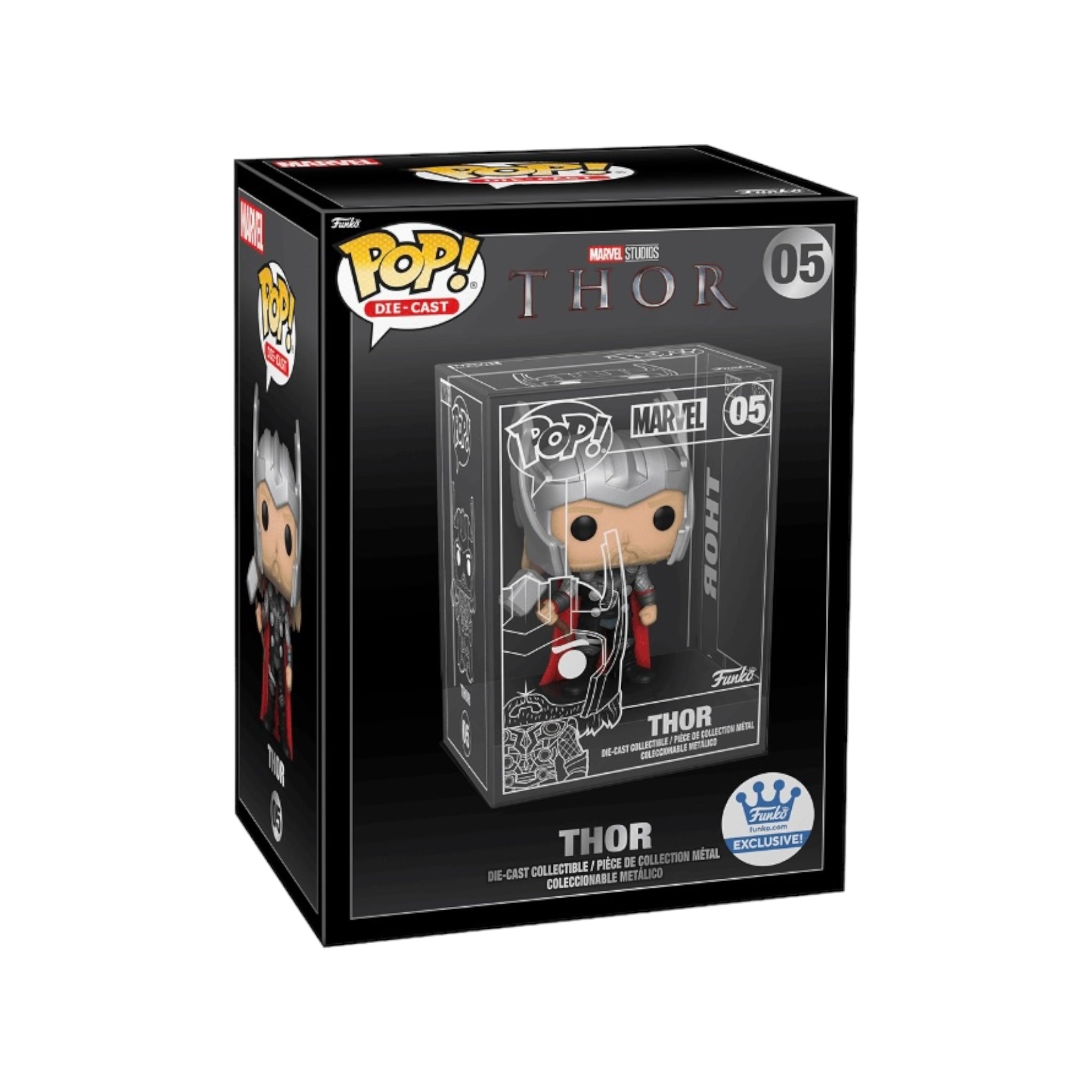 Thor #05 Funko Pop Die-Cast! - Thor - Funko Shop Exclusive - Unsealed