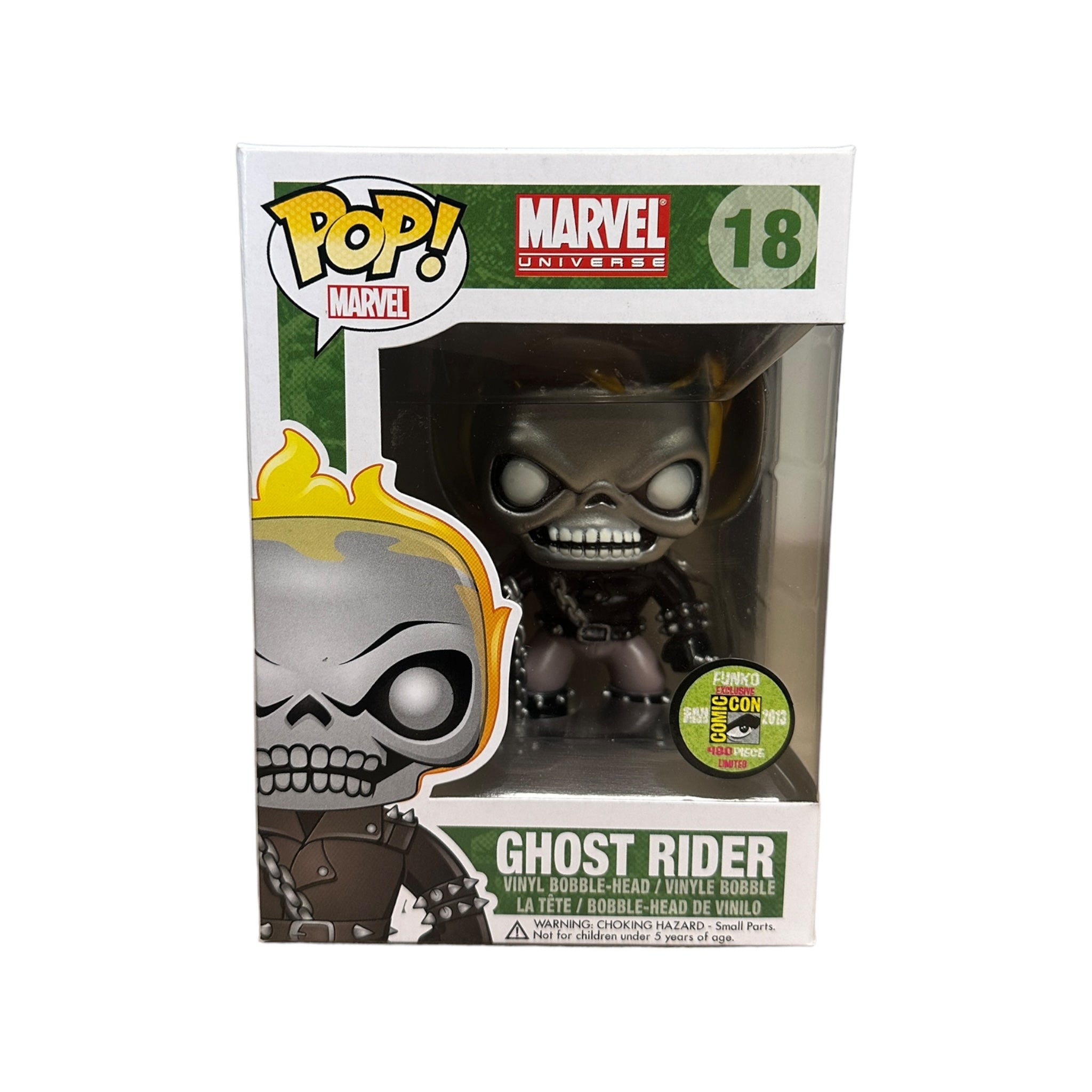 Ghost Rider #18 (Metallic) Funko Pop! - Marvel Universe - SDCC 2013 Exclusive LE480 Pcs - Condition 8/10