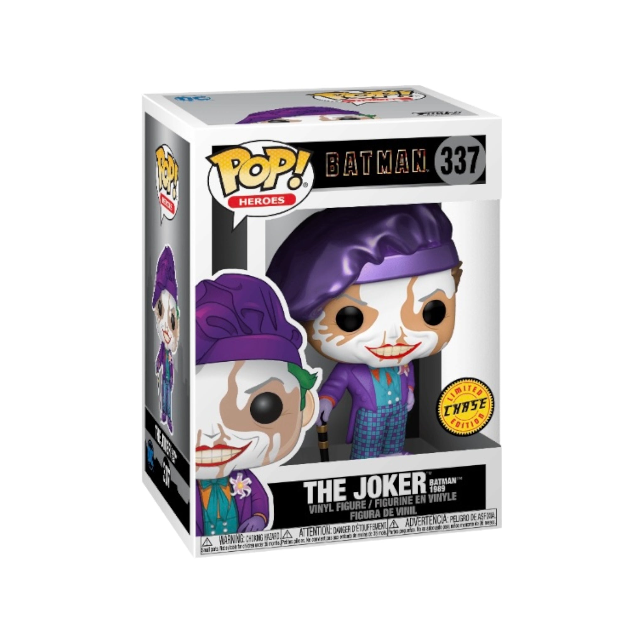 The Joker #337 (w/ Beret Metallic Chase) Funko Pop! - Batman 1989