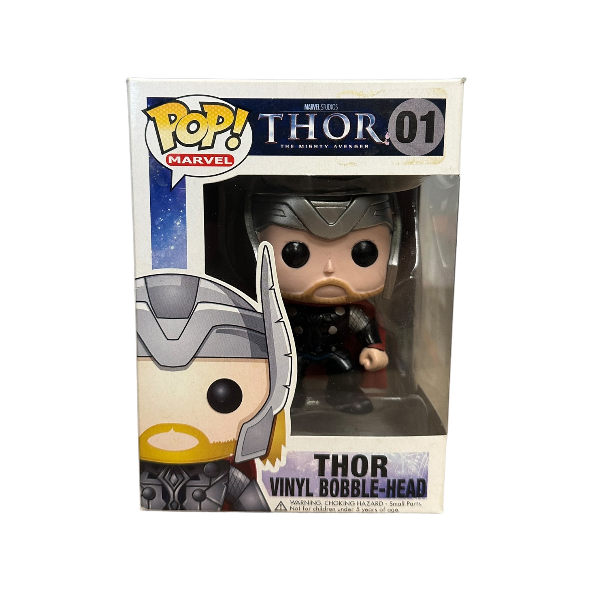 Thor #01 Funko Pop! - Thor: The Mighty Avenger! - 2010 Pop! - Condition 7.5/10