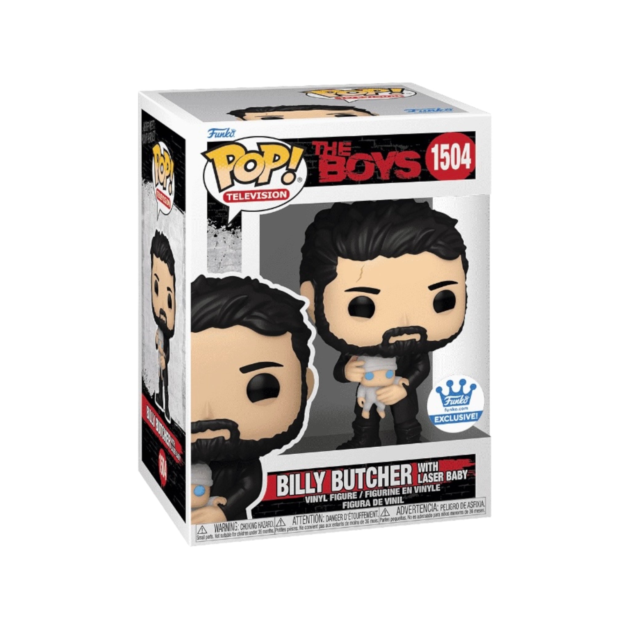 Billy Butcher with Laser Baby #1504 Funko Pop! - The Boys - Funko Shop Exclusive