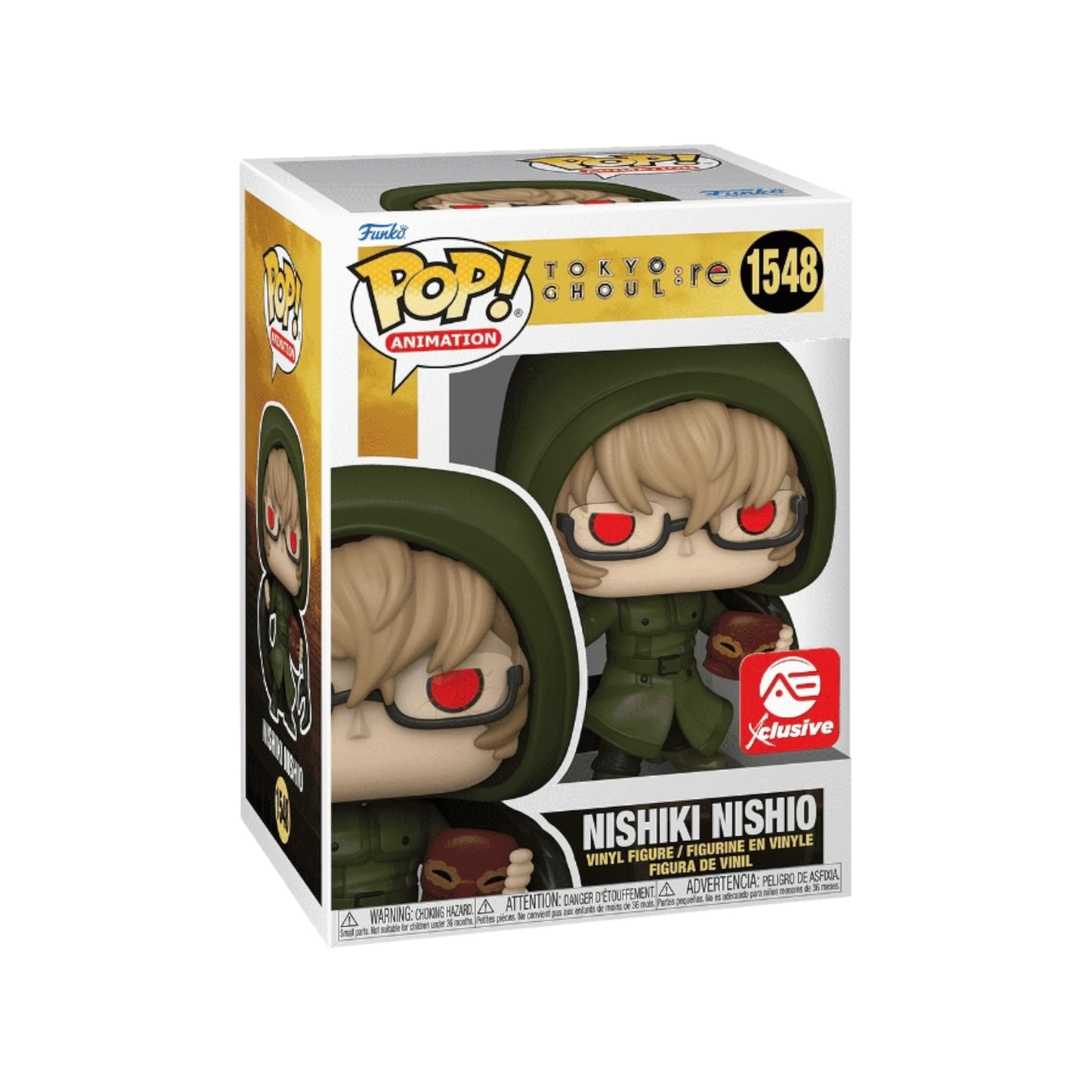 Nishiki Nishio #1548 Funko Pop! - Tokyo Ghoul - AE Exclusive