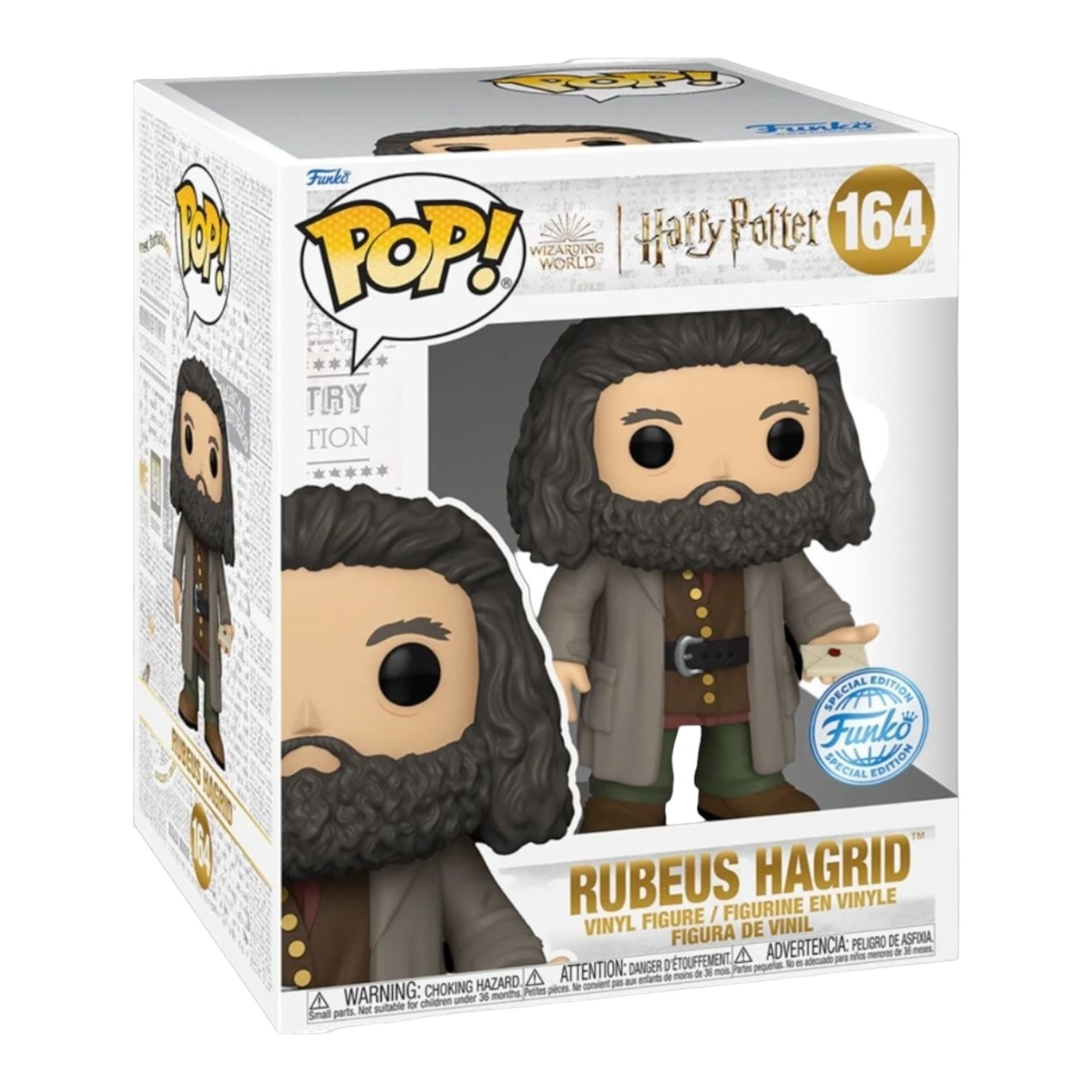 Rubeus Hagrid Deluxe #164 Funko Pop! - Harry Potter - Special Edition