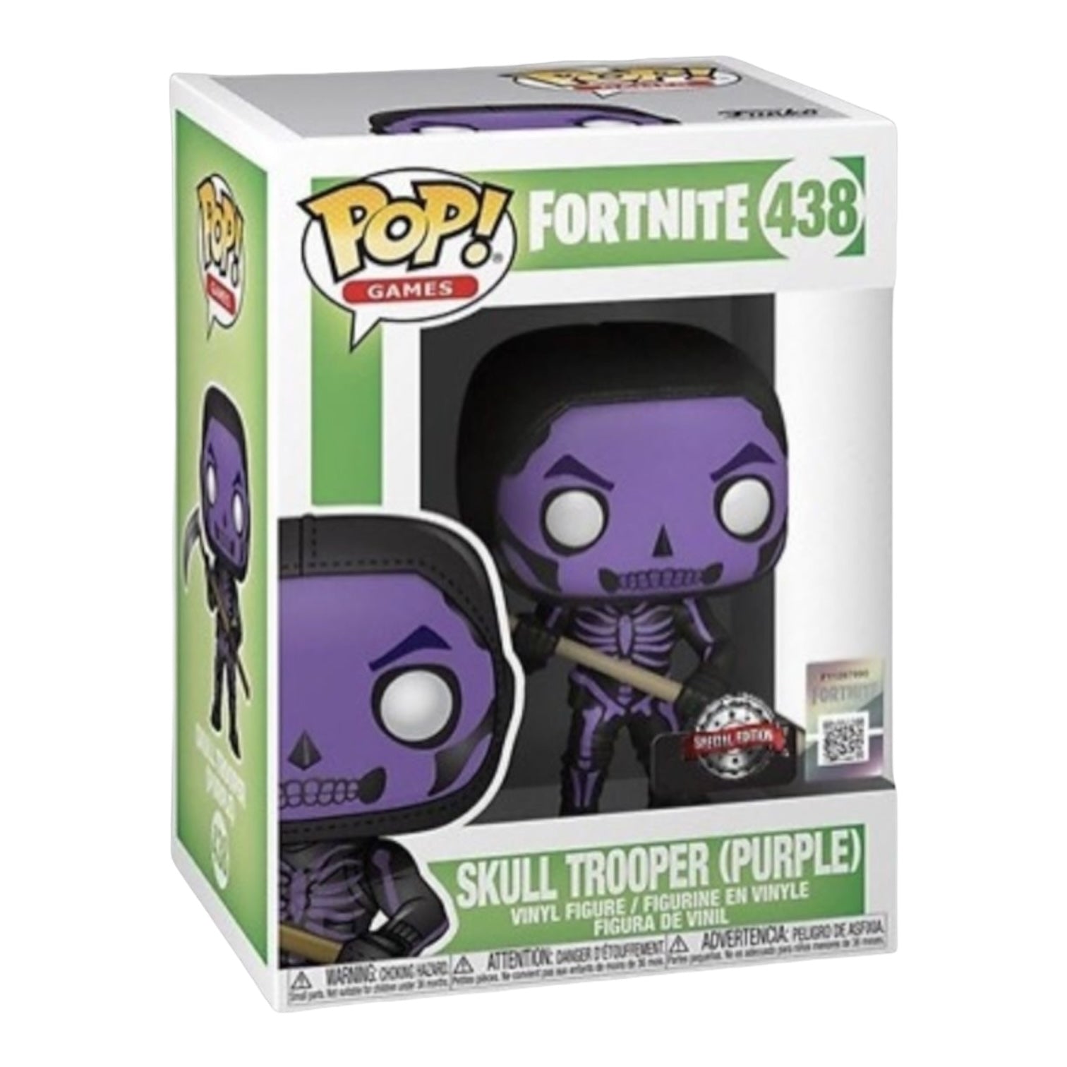 Skull Trooper (Purple) #438 Funko Pop! - Fortnite - Special Edition