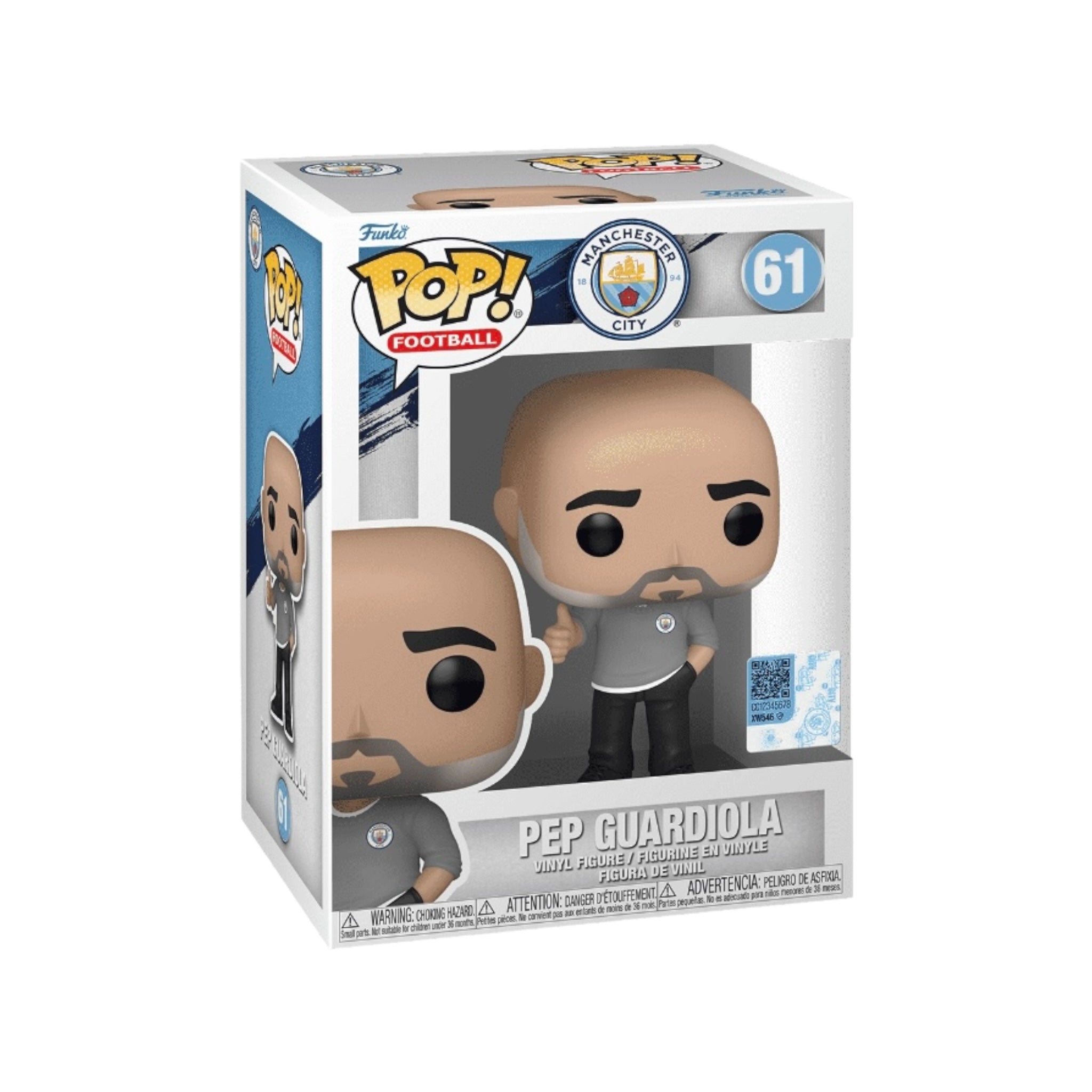 Pep Guardiola #61 Funko Pop - Manchester City Football Club