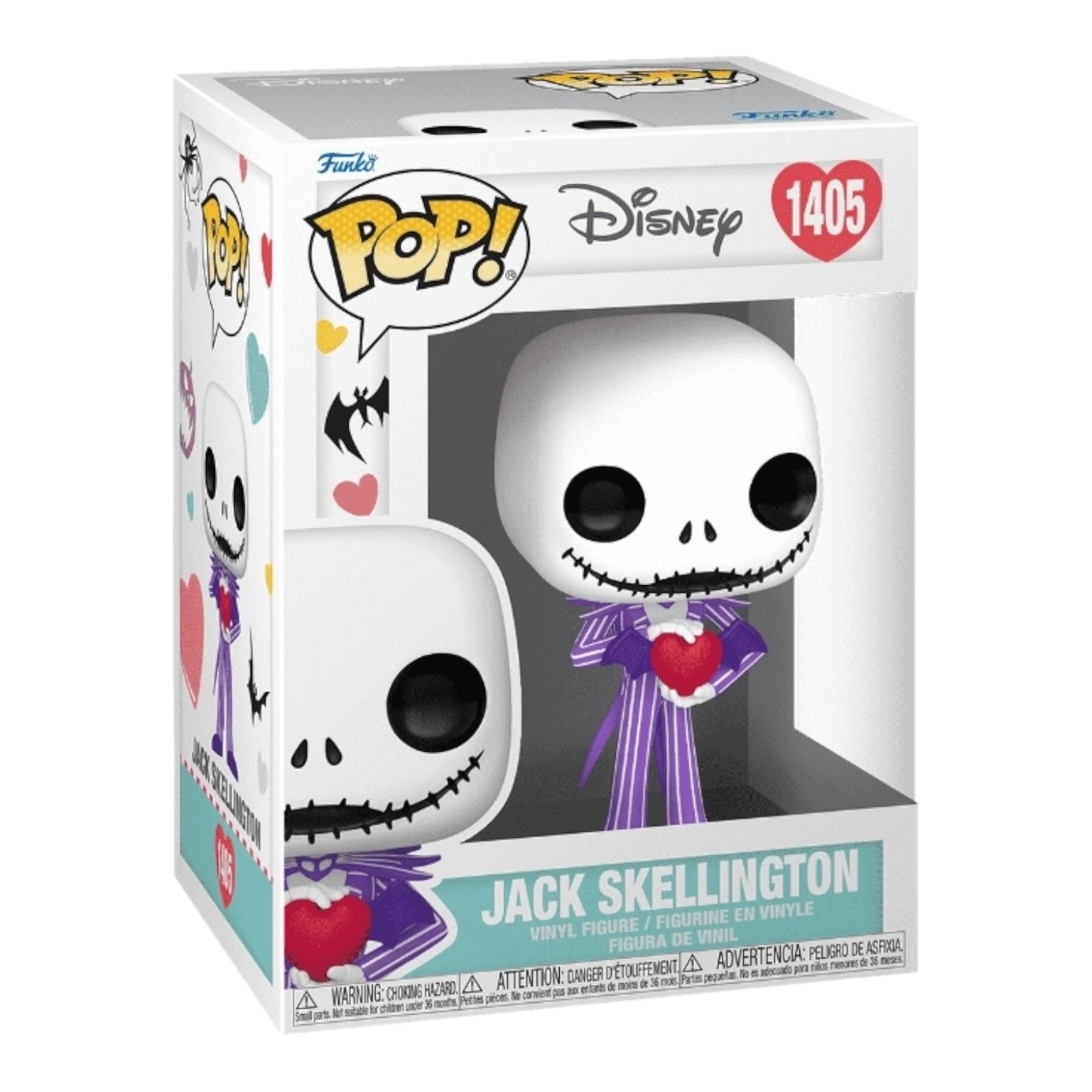 Jack Skellington #1405 Funko Pop! - Disney Valentines