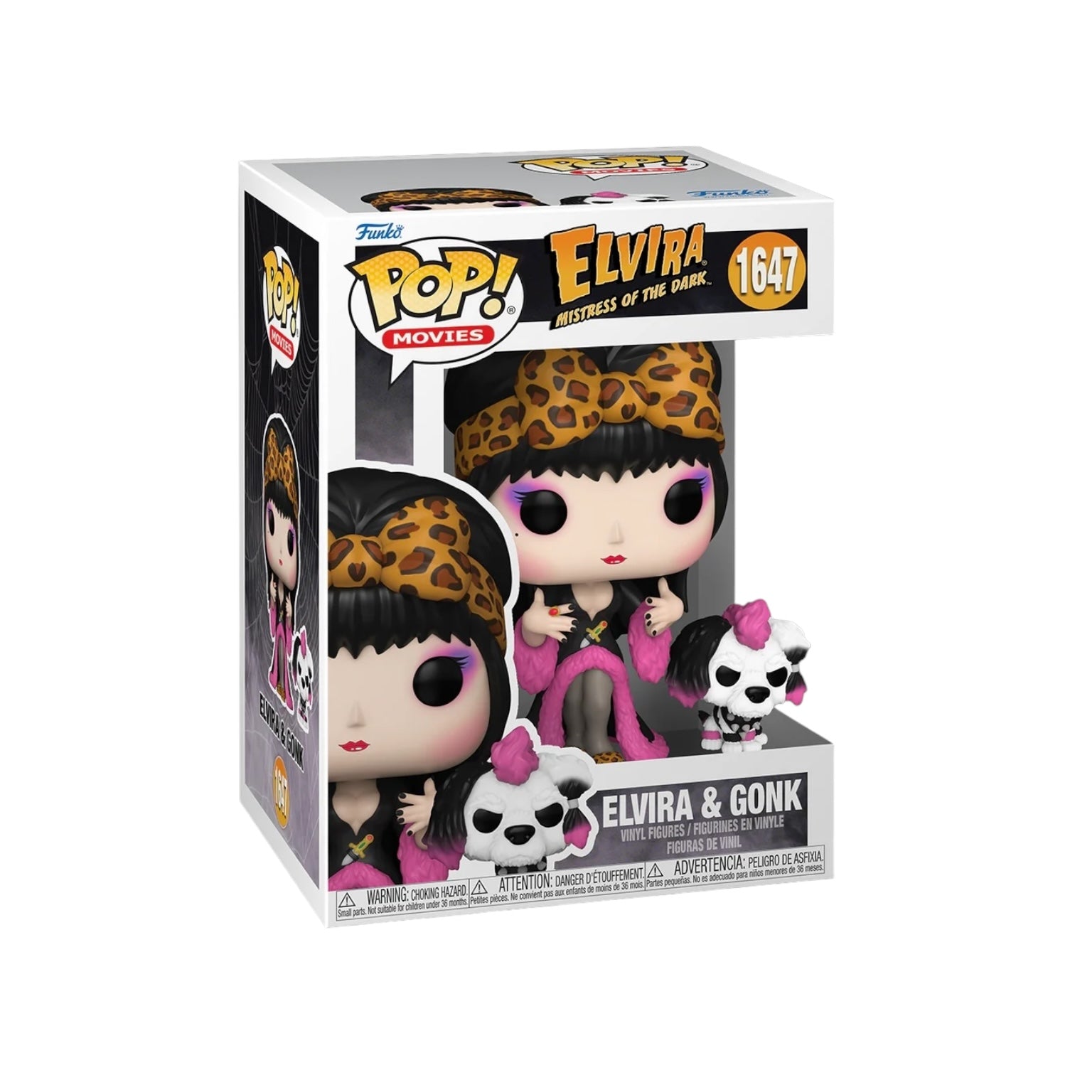 Elvira And Gonk #1647 Funko Pop! - Elvira: Mistress Of The Dark