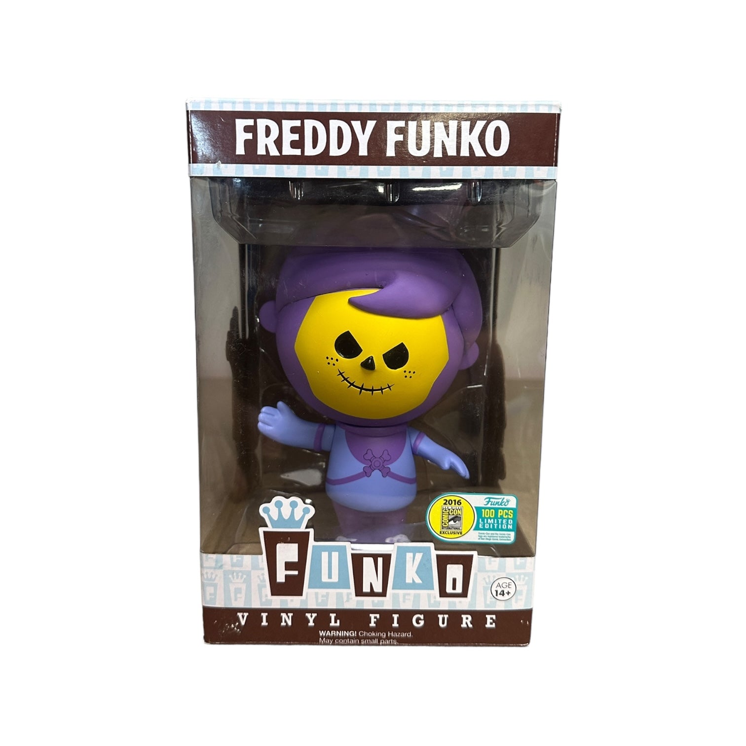 Freddy Funko as Skeletor Retro Vinyl Figure! - Masters Of The Universe - SDCC 2016 Exclusive LE100 Pcs - Condition 7.5/10