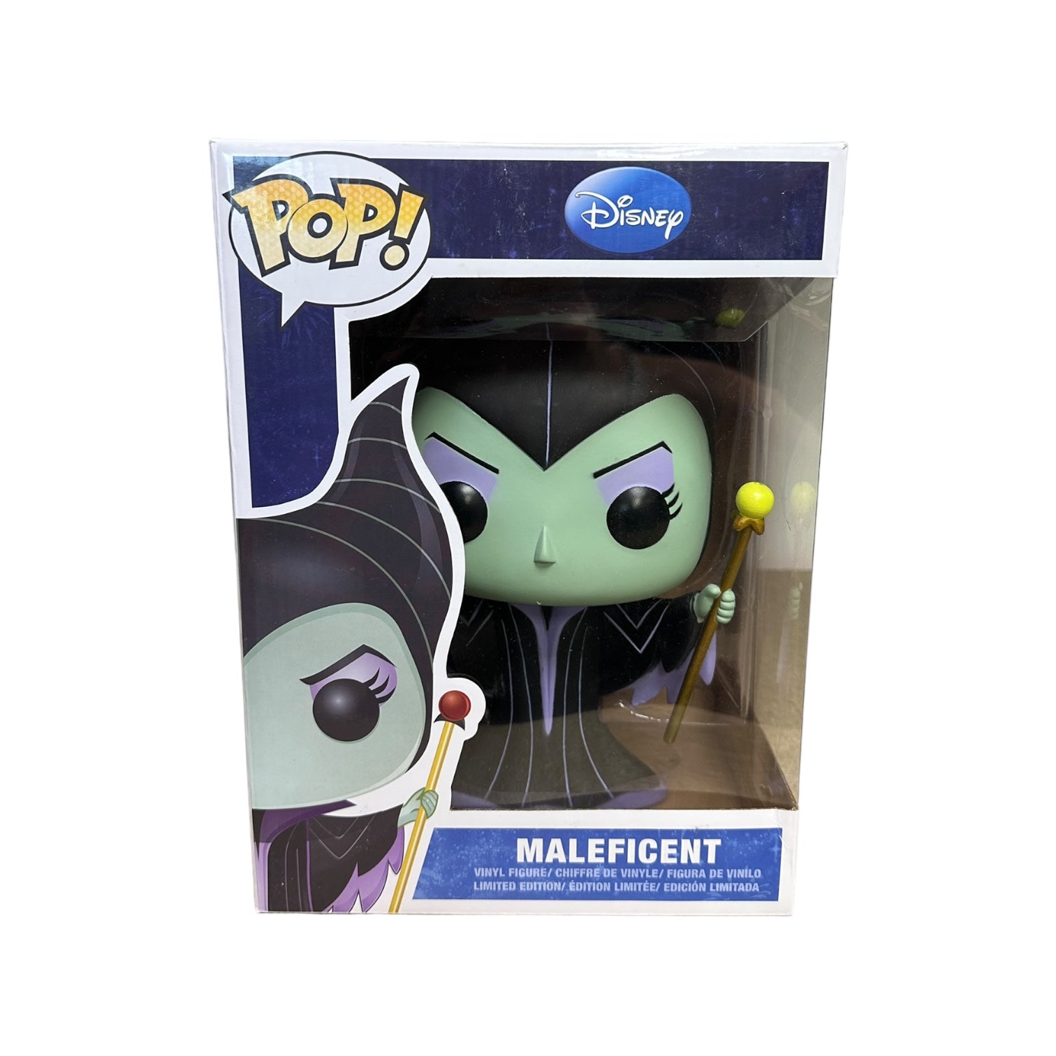 Maleficent 9" Funko Pop! - Disney - 2012 Pop! - Condition 6.5/10