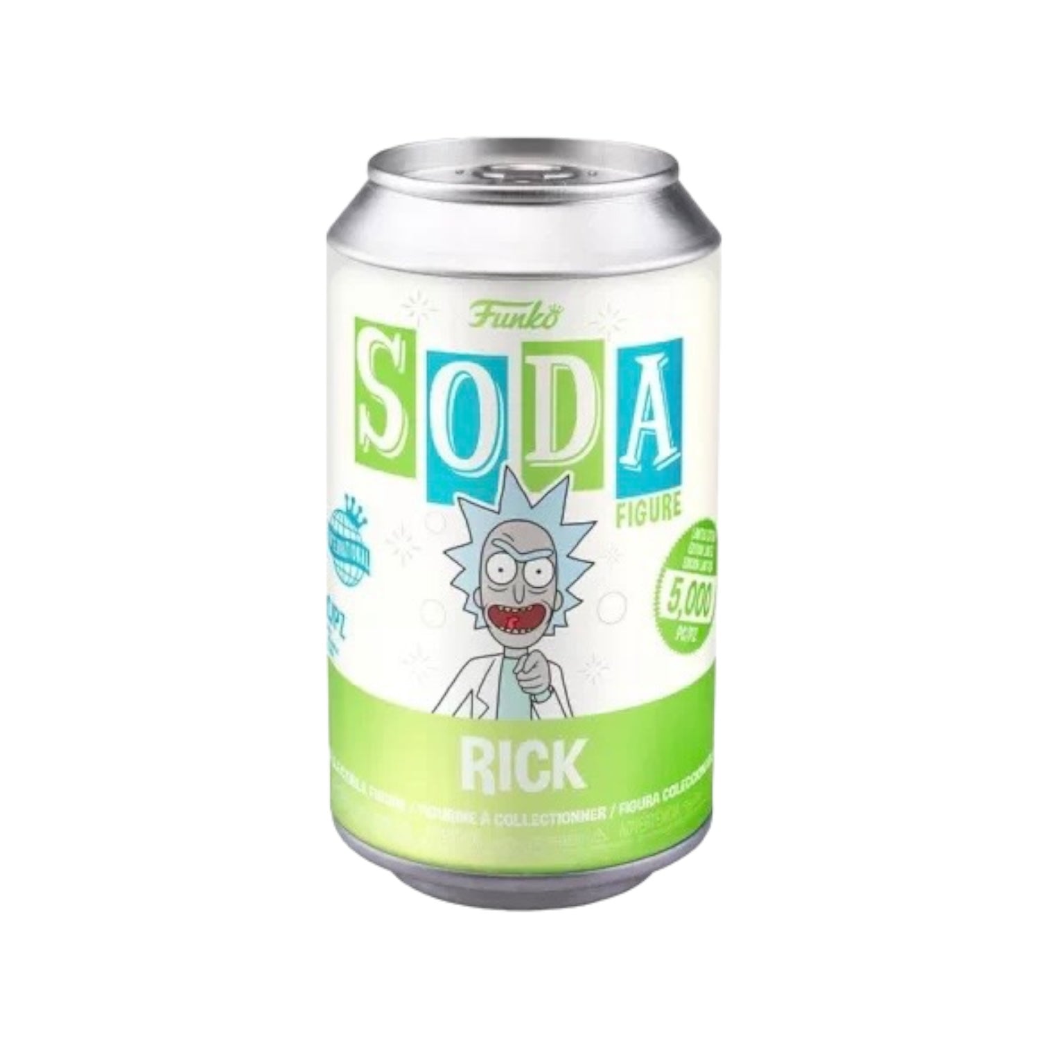 Rick Funko Soda Vinyl Figure! - Rick and Morty - International LE5000 Pcs - Chance of Chase