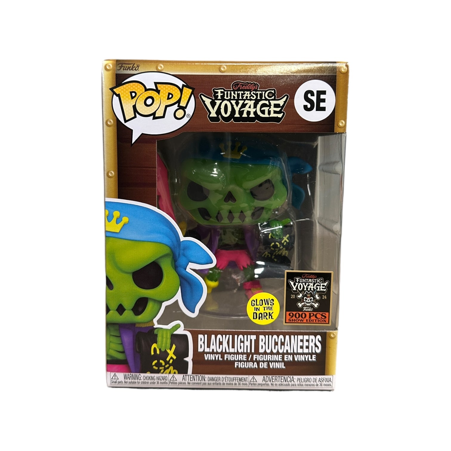 Funko Box of Fun Blacklight top Bandits Sealed