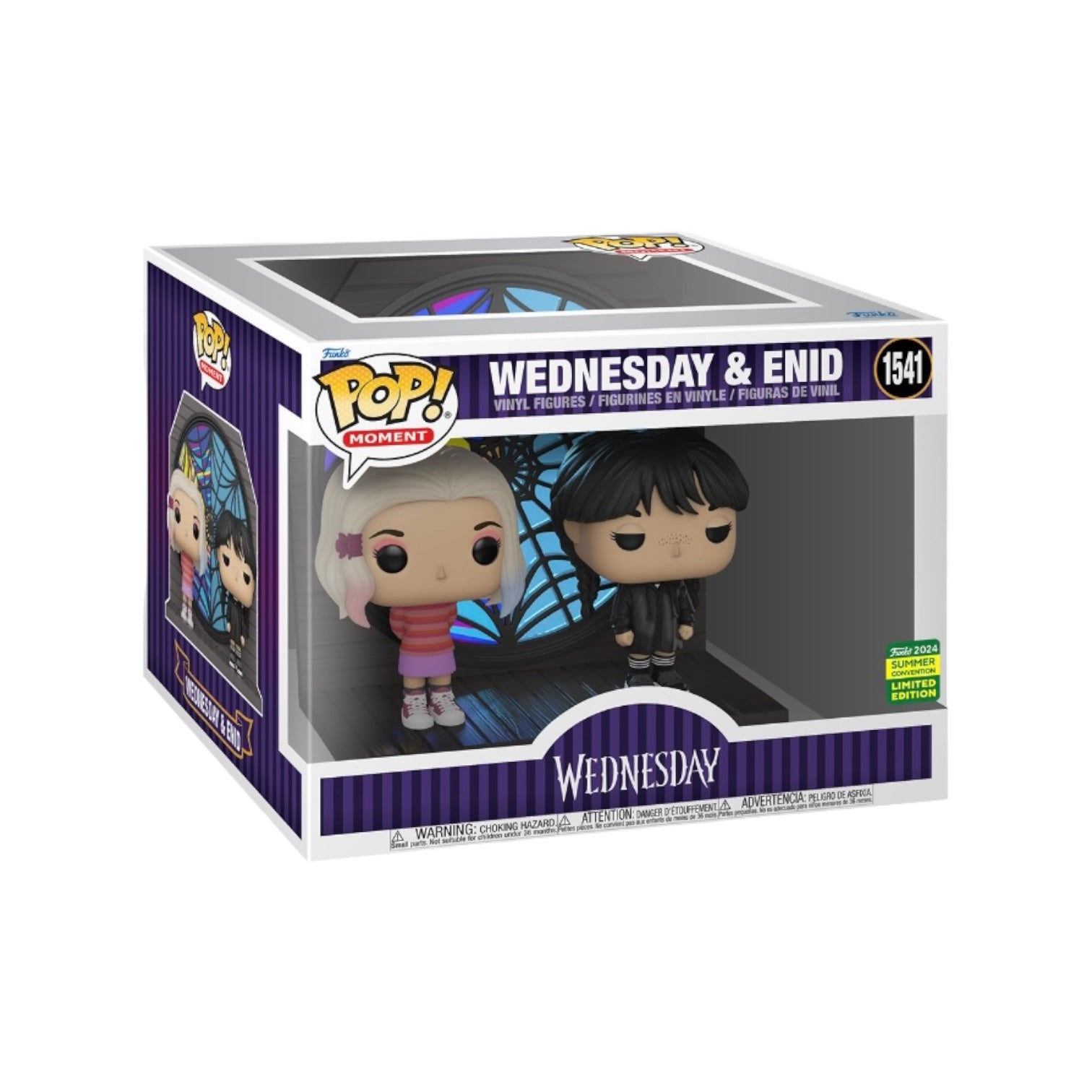 Wednesday & Enid #1541 Funko Pop Moment! - Wednesday - SDCC 2024 Shared Exclusive